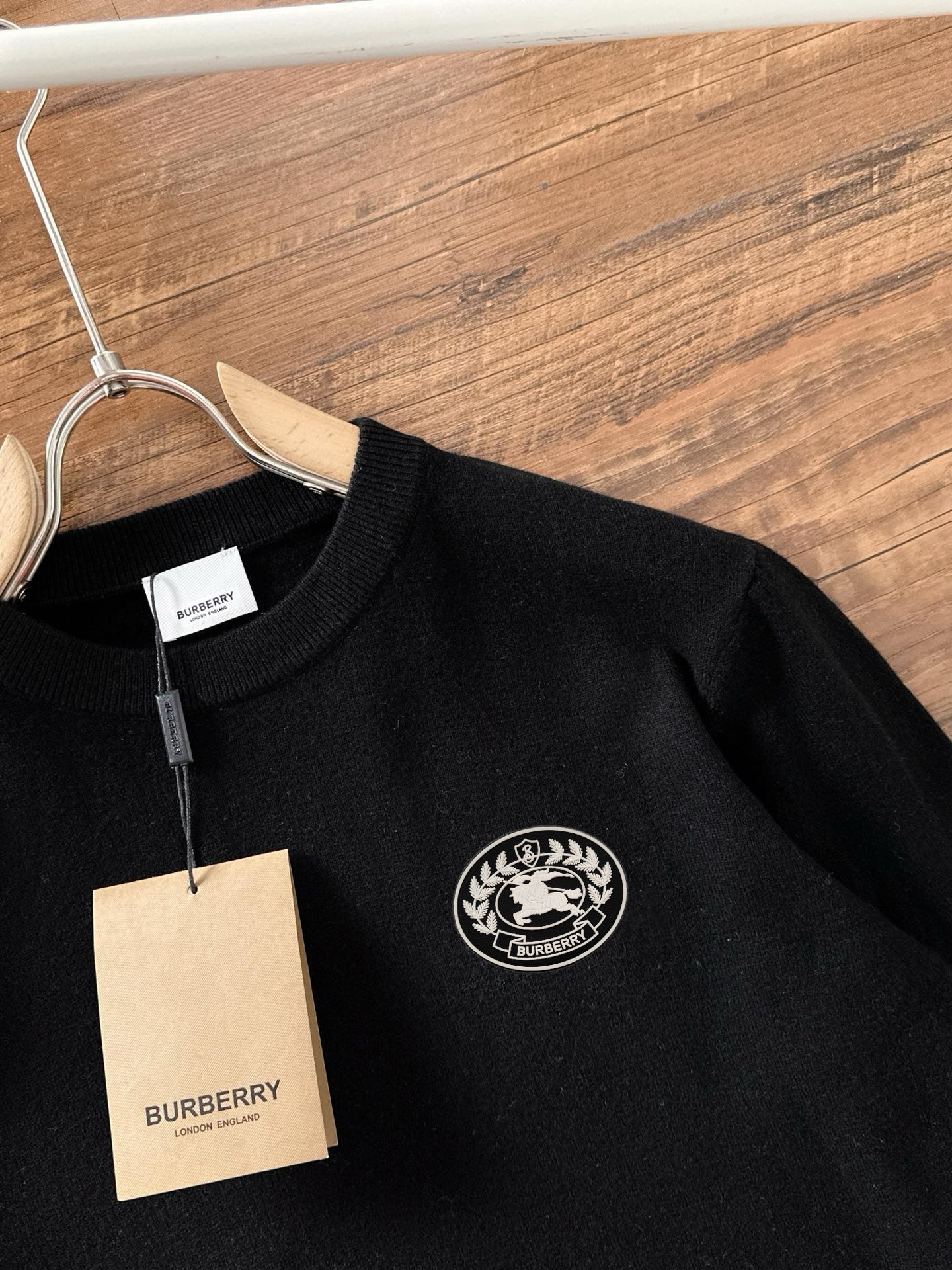 Burberry Exquisite Logo Crew Neck Sweater