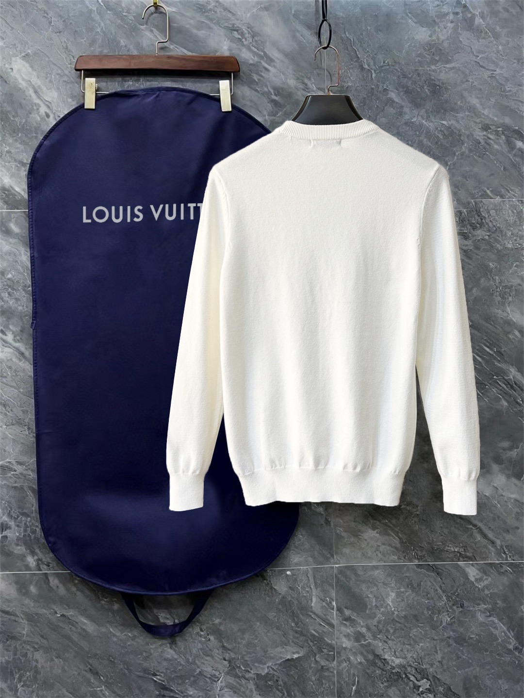 Louis Vuitton Exquisite Logo Crew Neck Sweater