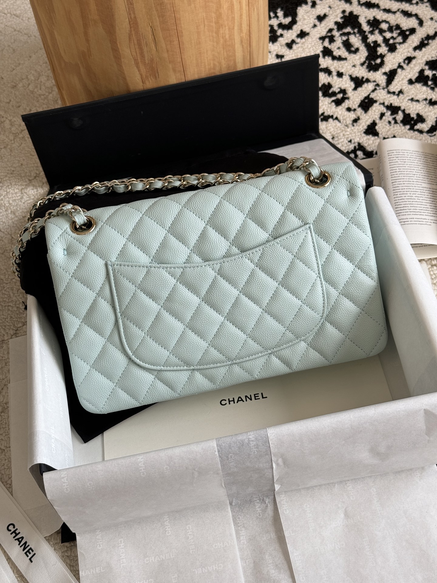 CHANEL CF series Caviar small pebble grain