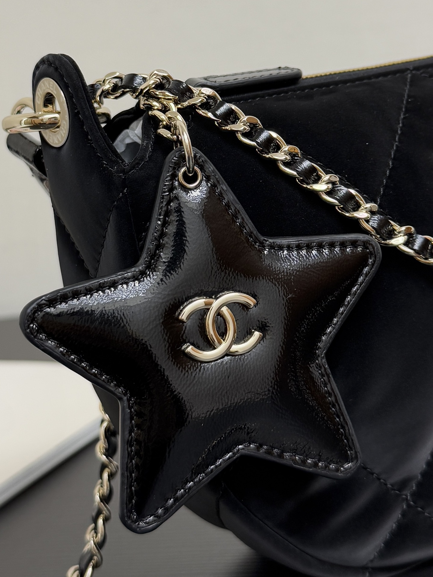 Chanel Ohanel 25N Skiing Series Crescent Bag