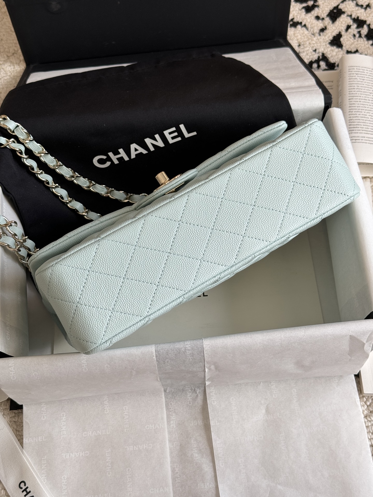 CHANEL CF series Caviar small pebble grain