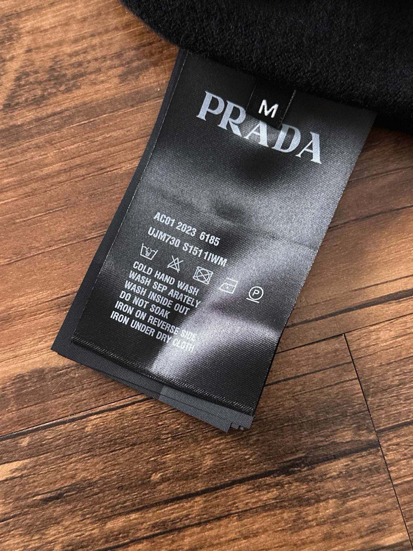 Prada  Exquisite Logo Crew Neck Sweater