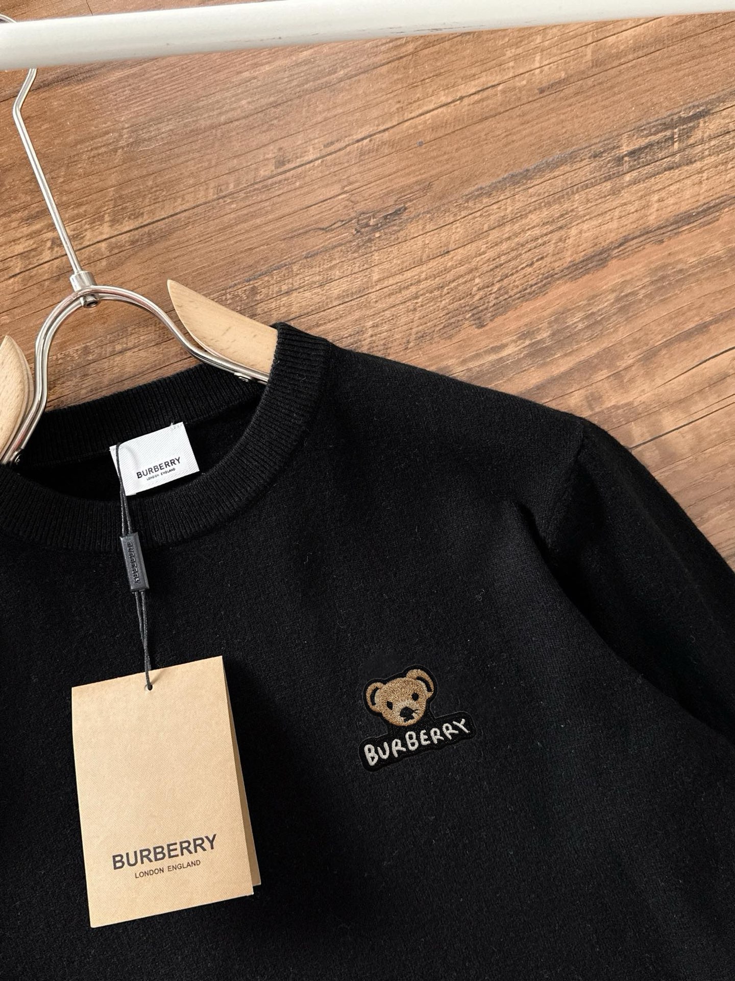 Burberry Exquisite Logo Crew Neck Sweater