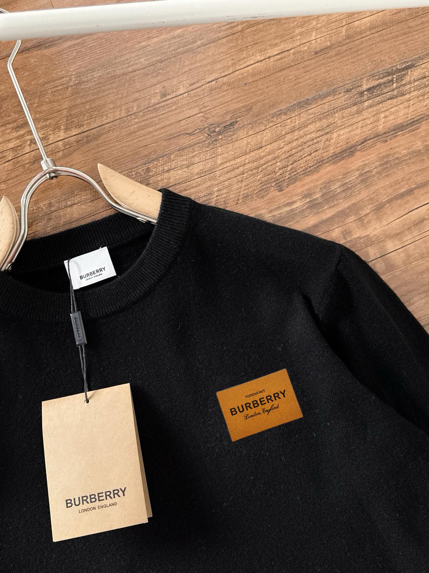 Burberry Exquisite Logo Crew Neck Sweater