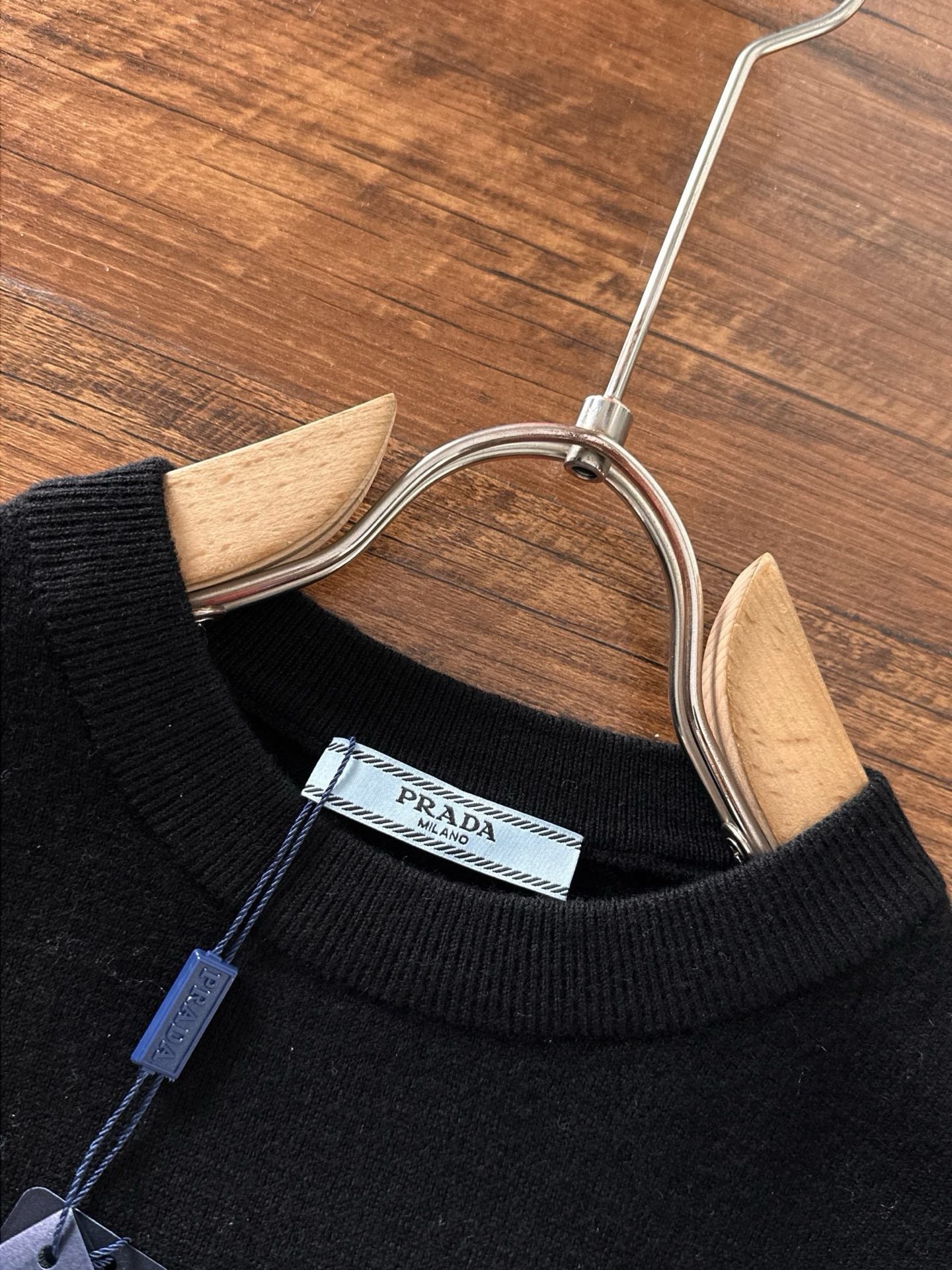 Prada  Exquisite Logo Crew Neck Sweater