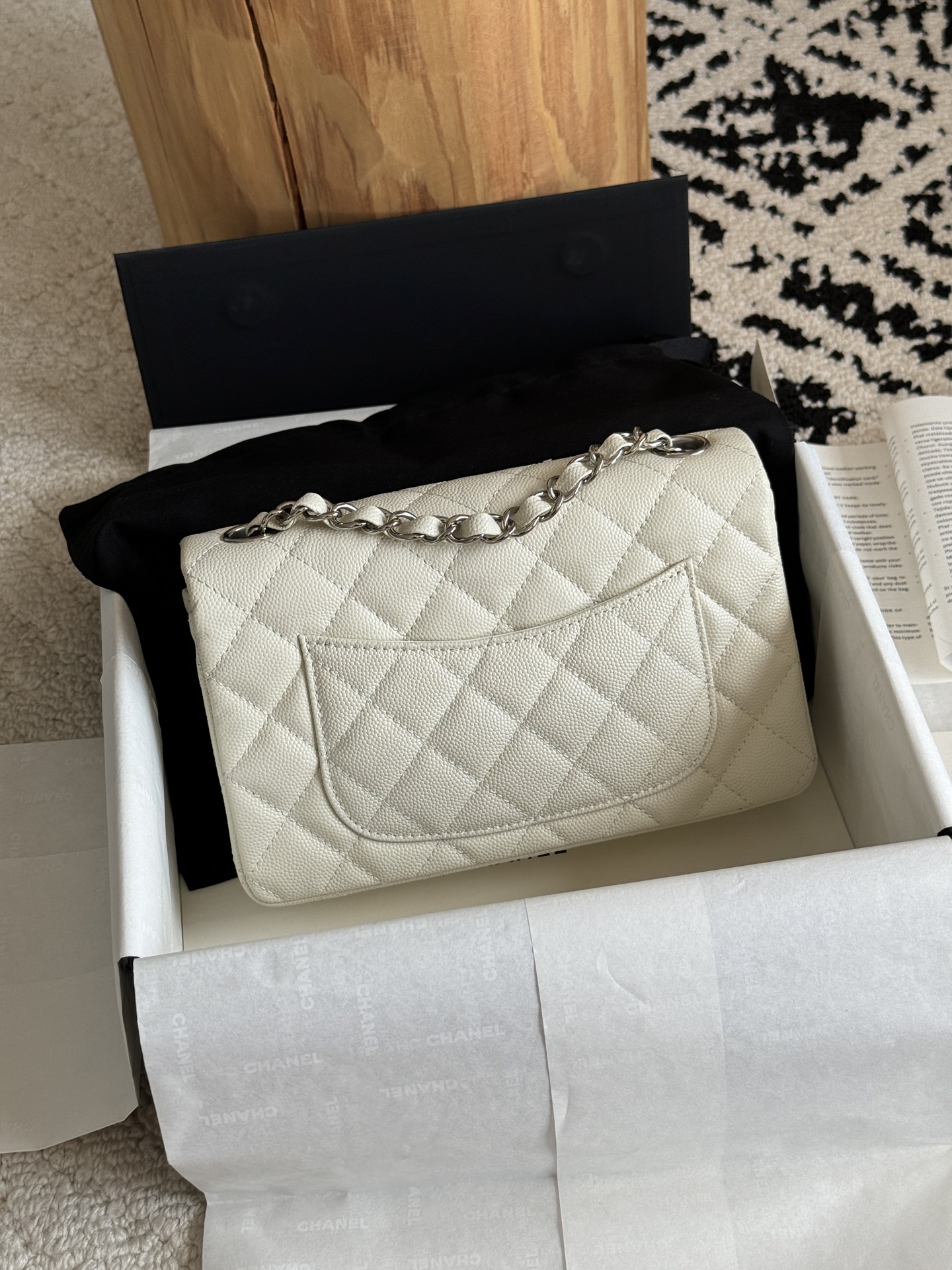 CHANEL CF series Caviar small pebble grain