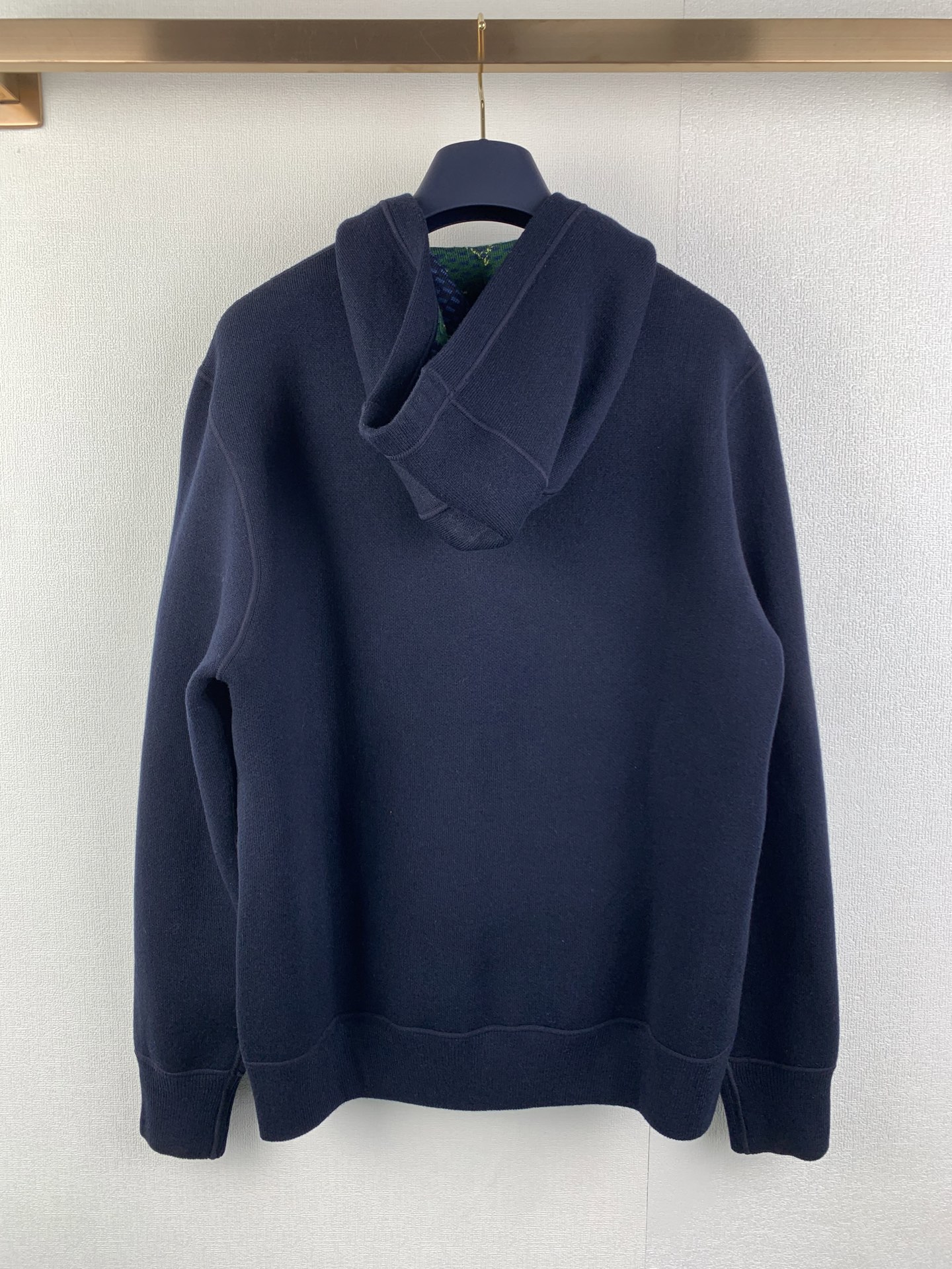 LOUIS VUITTON Reversible Hooded Knitted Sweater