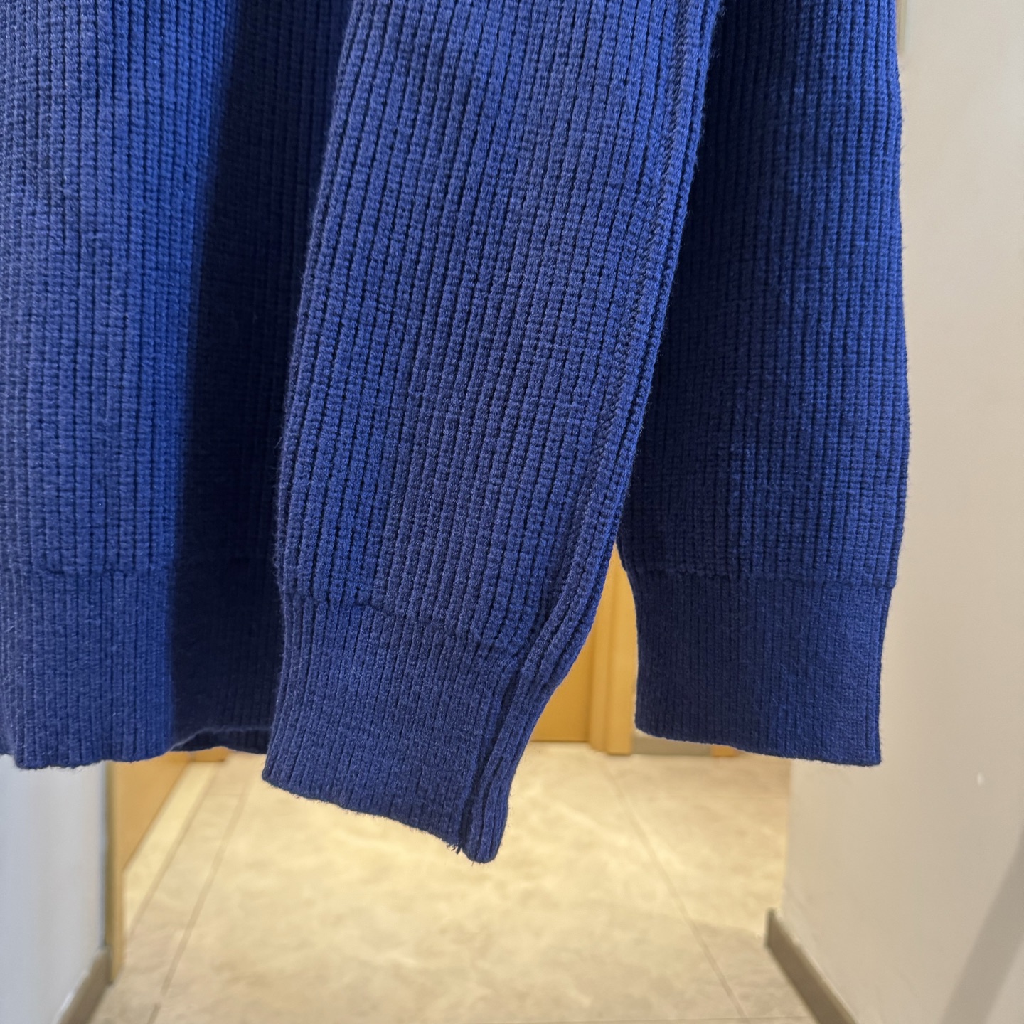 Celine Embroidered Logo Letter Round-Neck Sweater