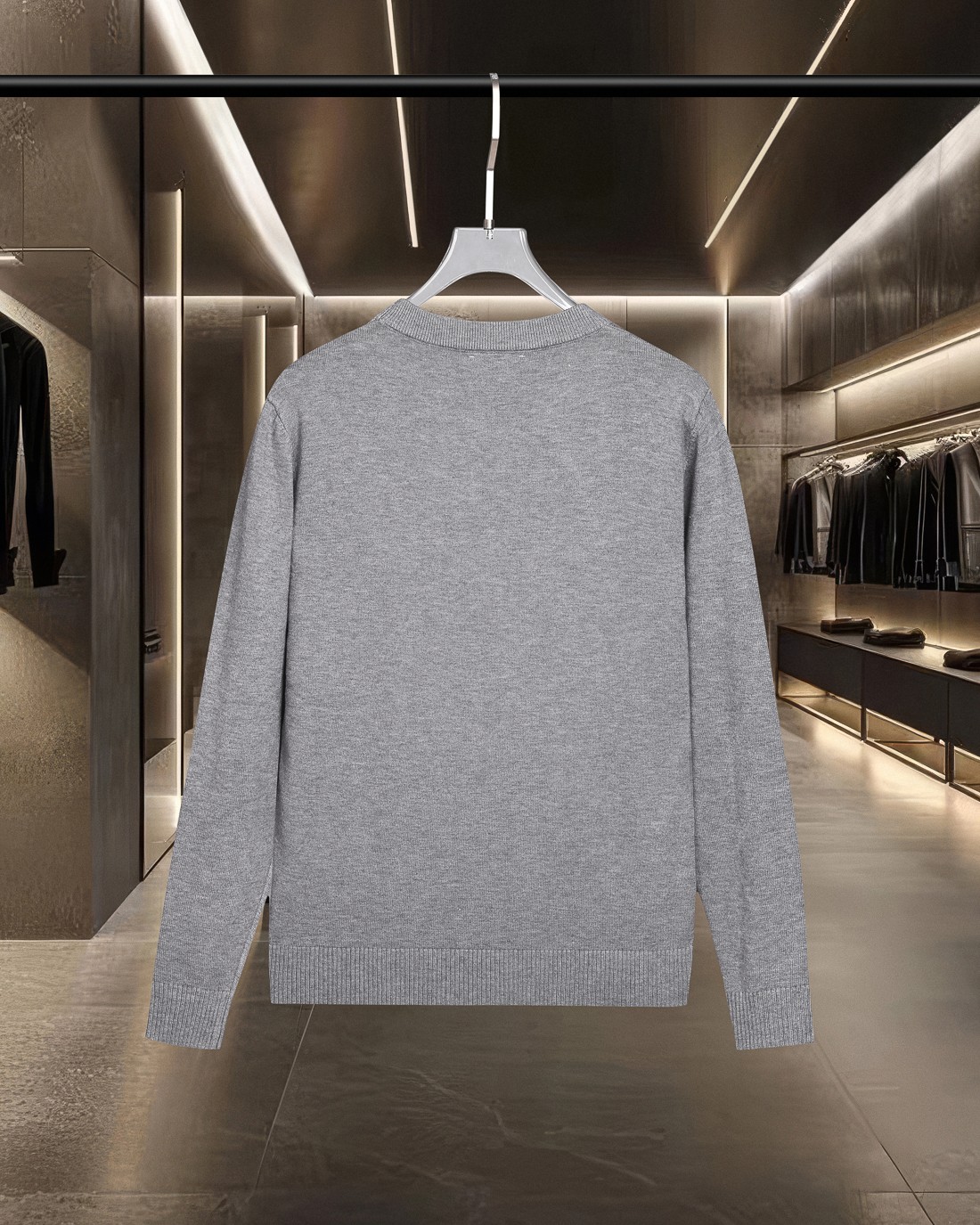 Prada  Exquisite Logo Crew Neck Sweater