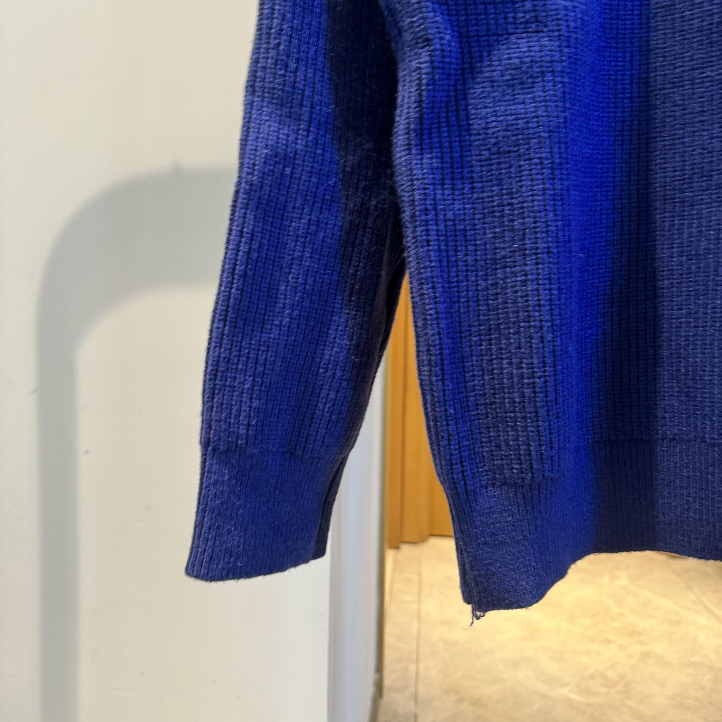 Celine Embroidered Logo Letter Round-Neck Sweater