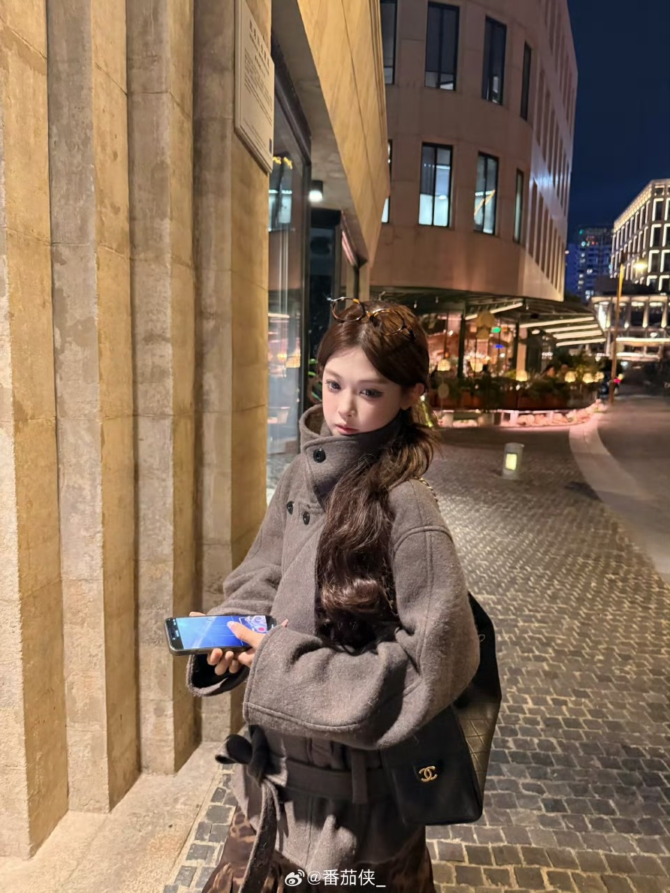 Sage Green Wool Overcoat