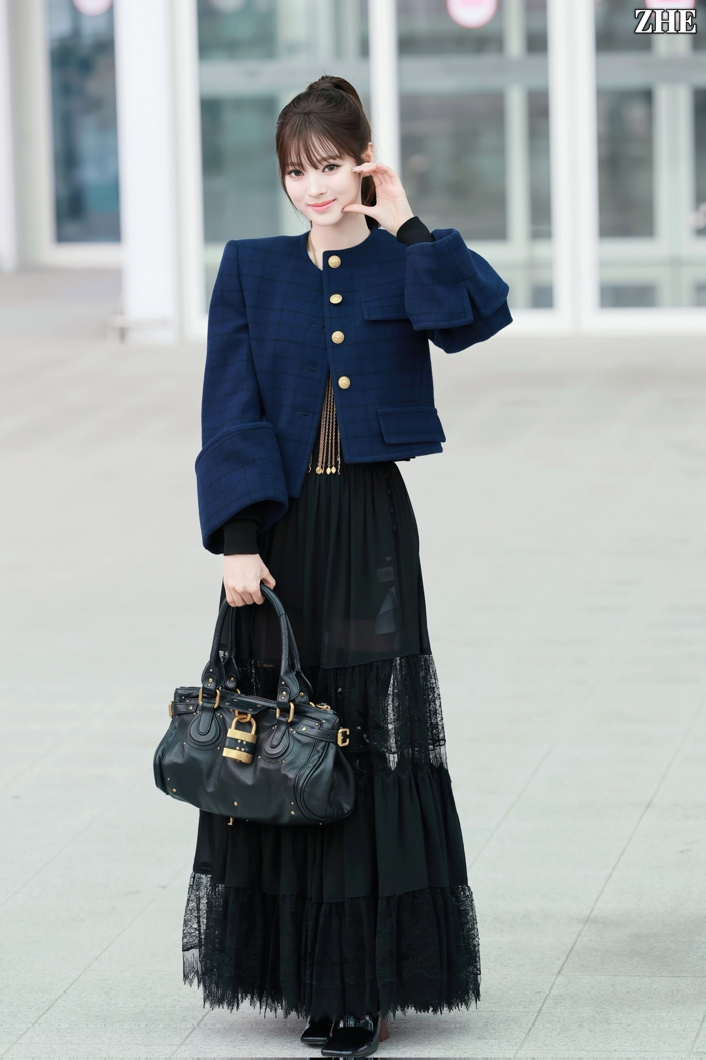 CELINE Wool Quilted Jacket