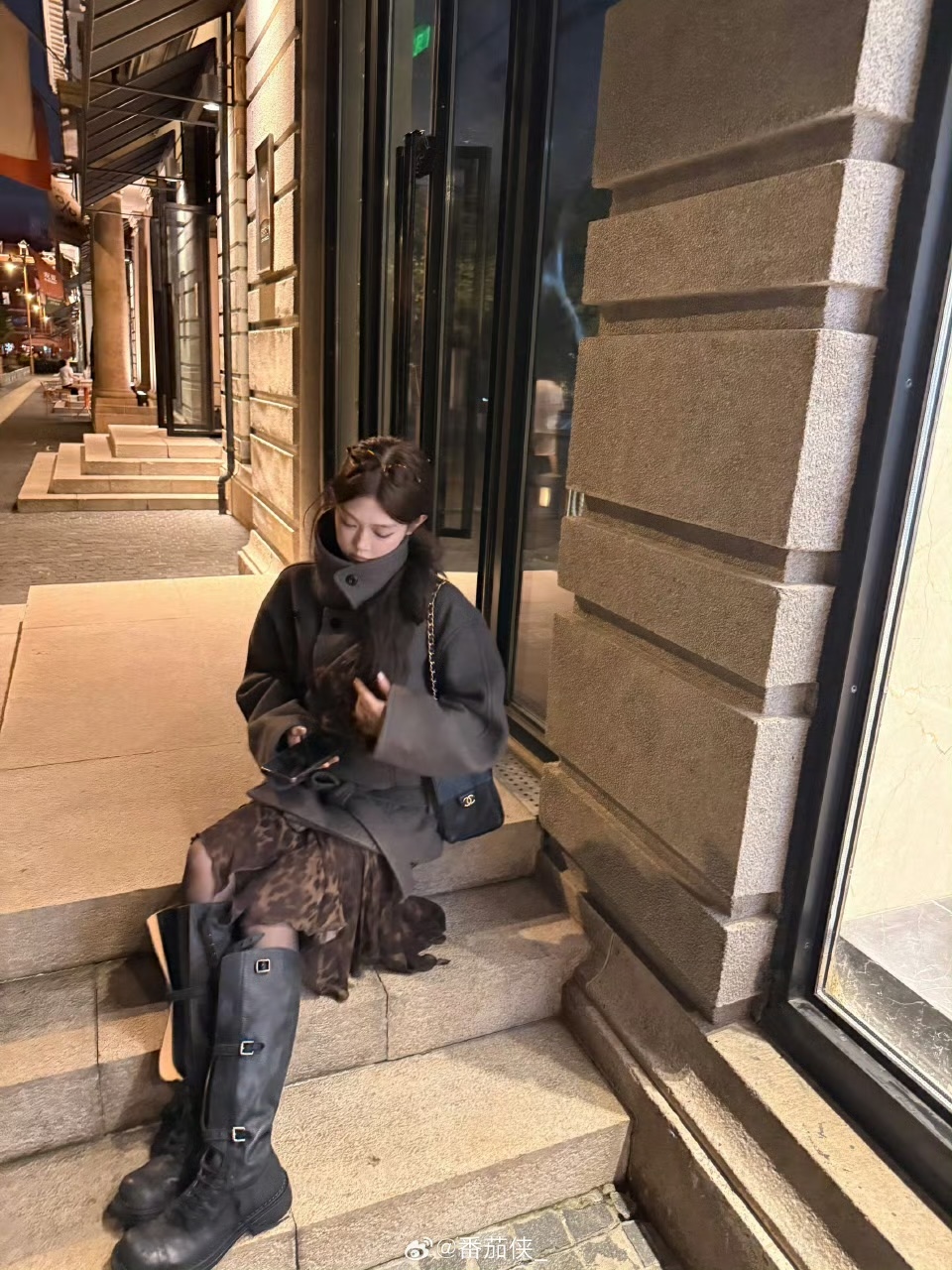 Sage Green Wool Overcoat