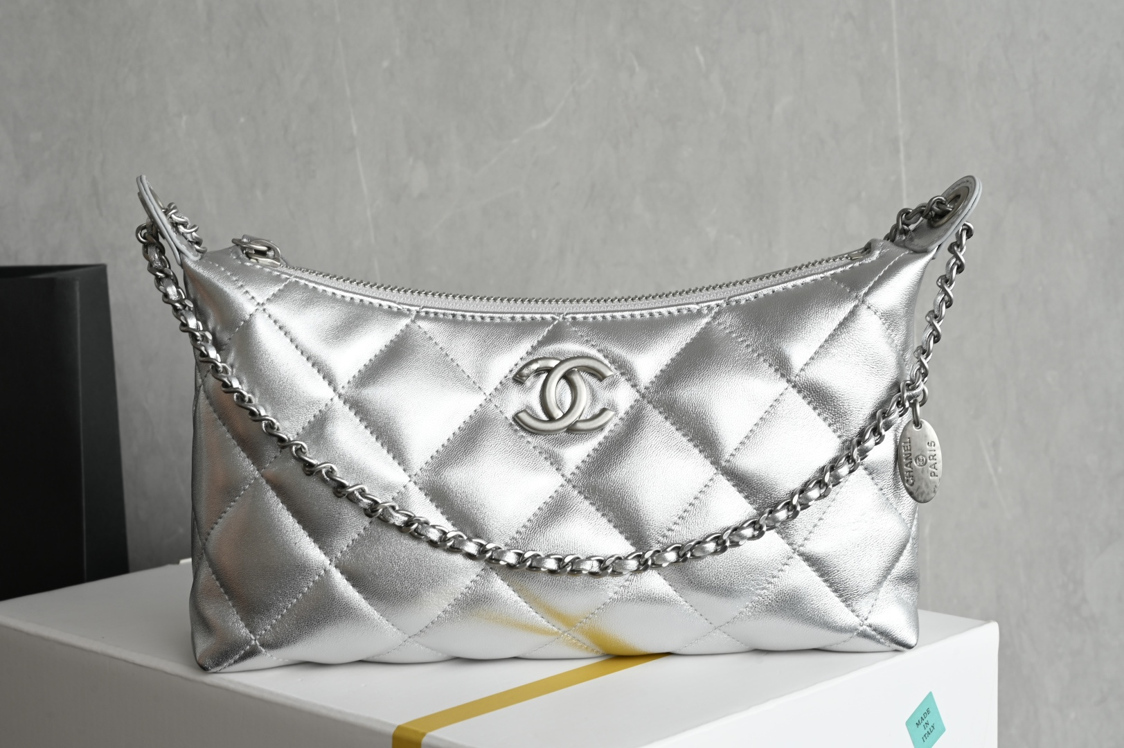 CHANEL 25s Gold Coin Chain Bag