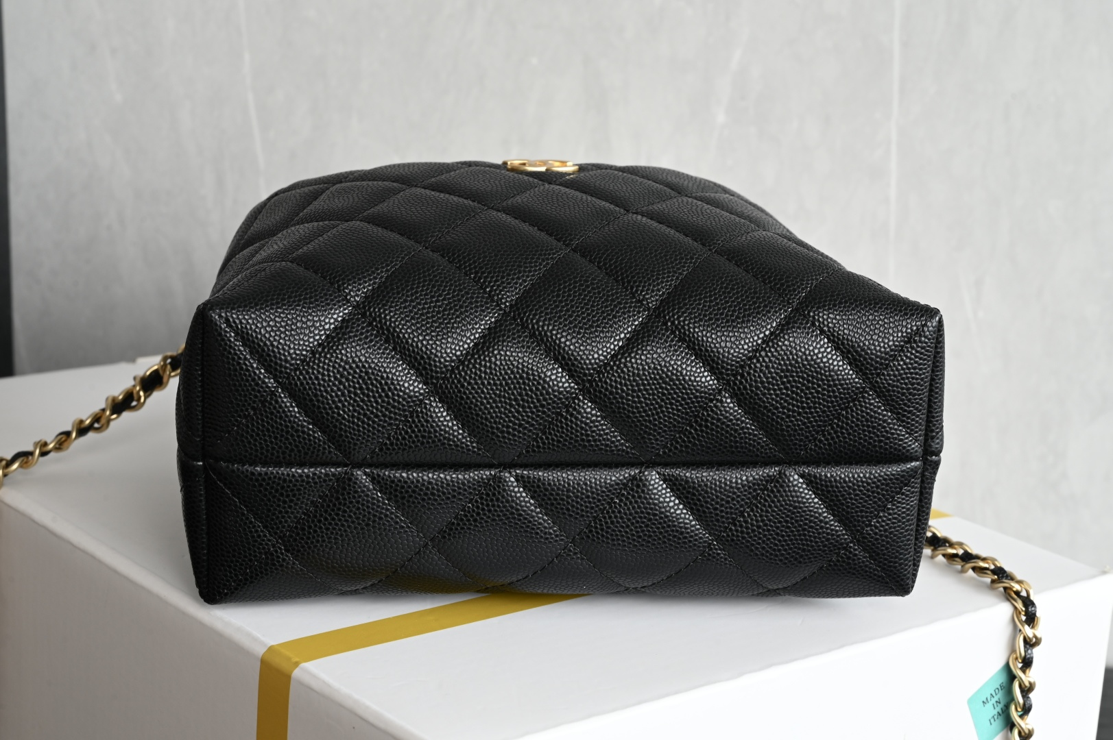 Chanel 24A Woven Letter Handle Bag