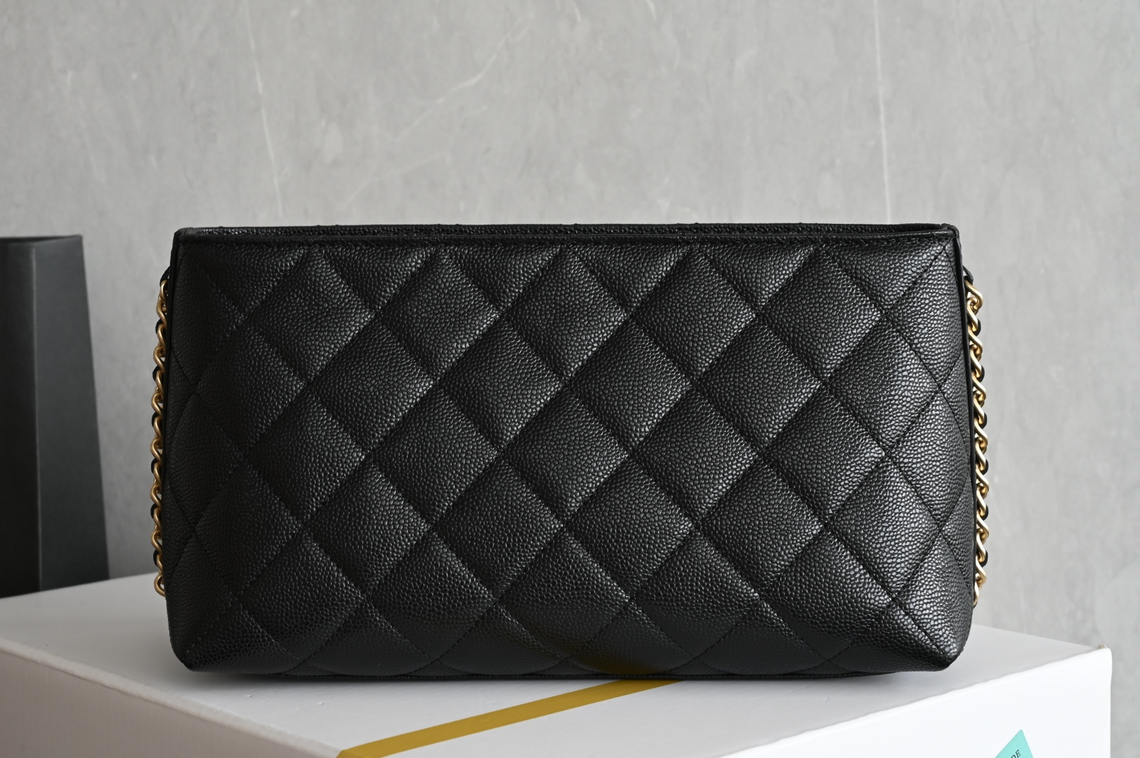 Chanel 25A hand-held toiletry bag