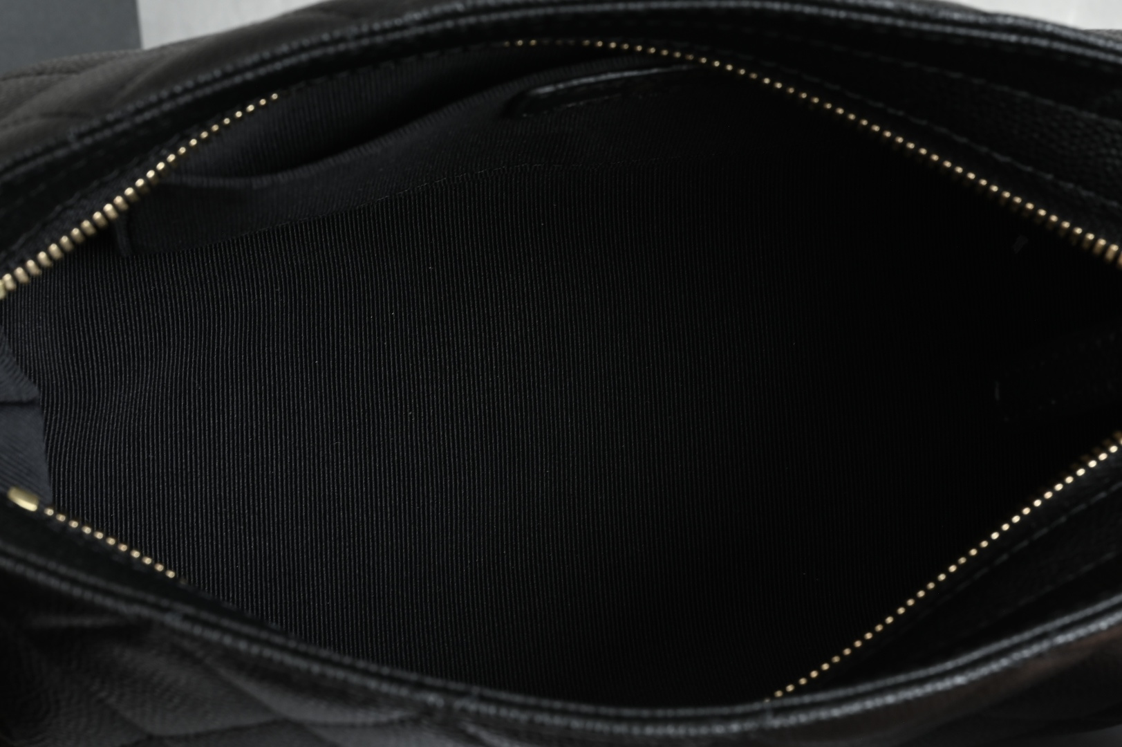 Chanel 25A hand-held toiletry bag