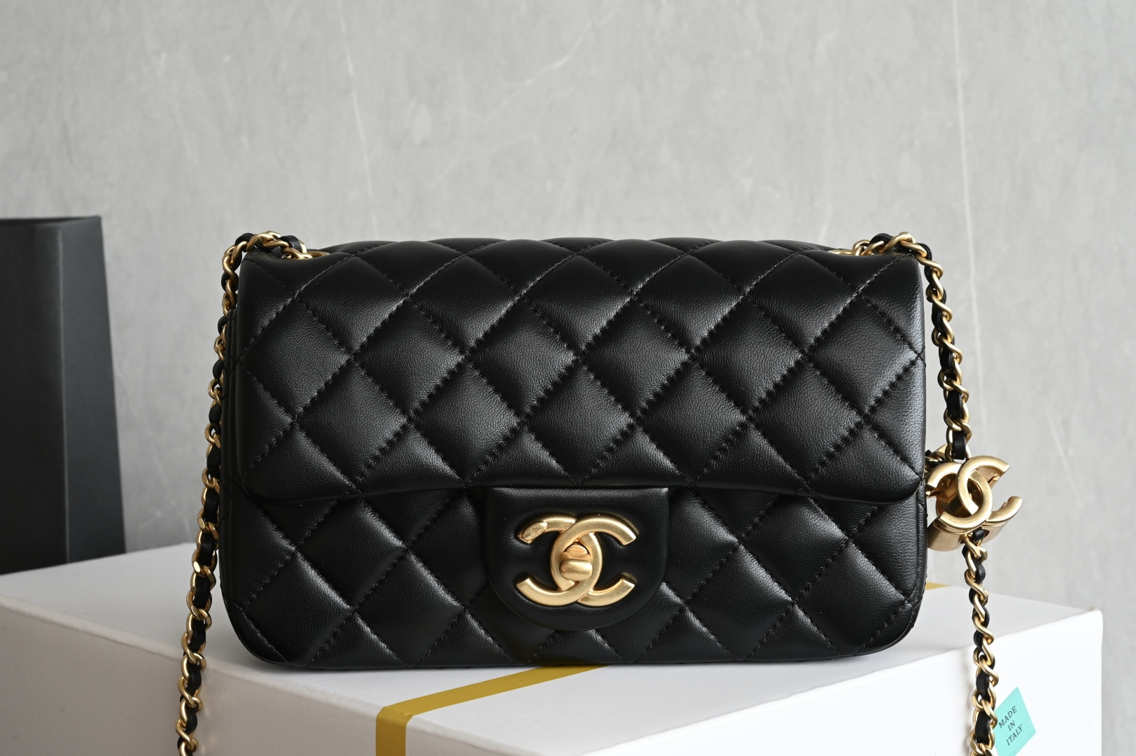 Chanel 25B double C buckle flap bag