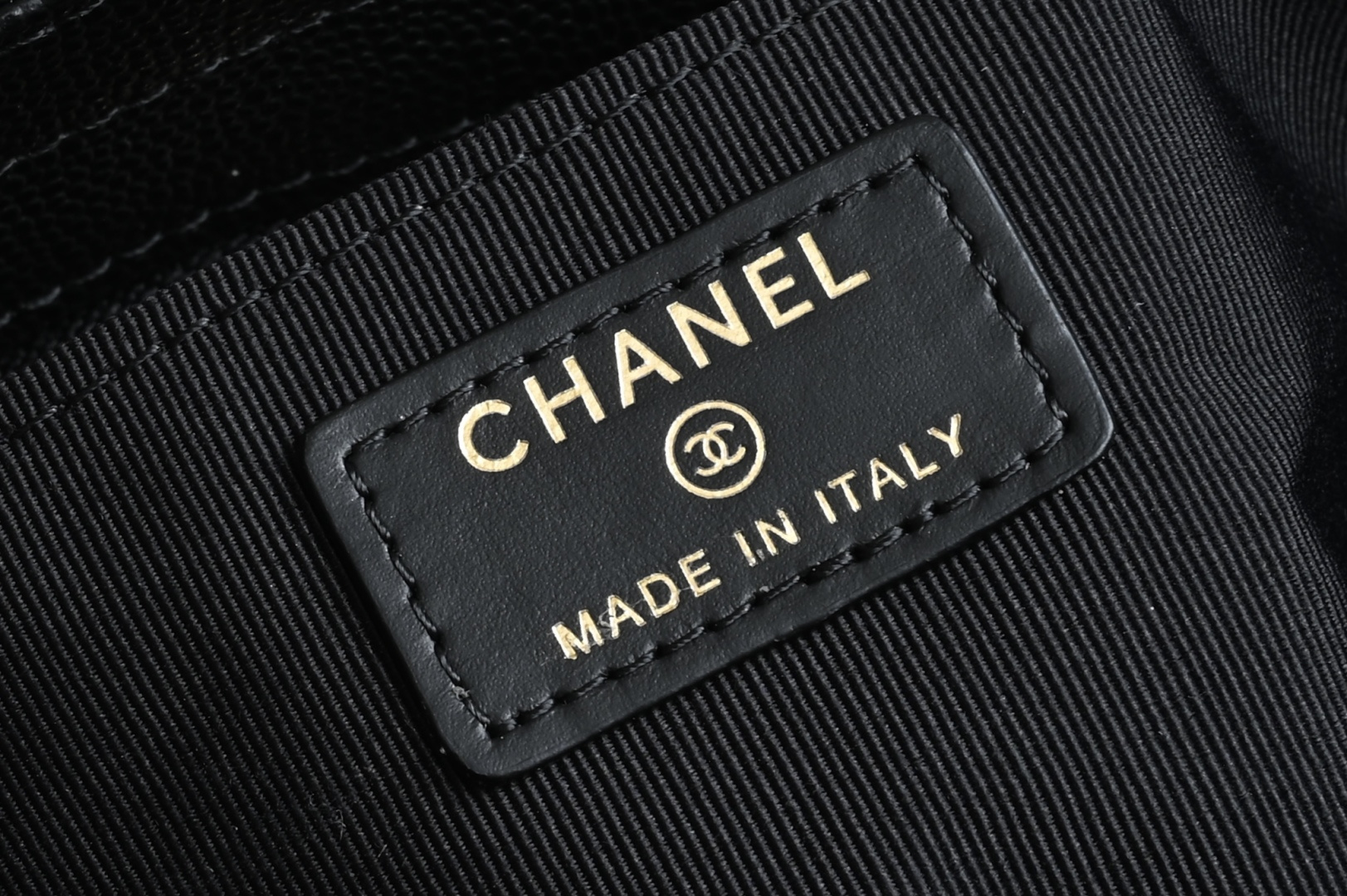 Chanel 25A hand-held toiletry bag