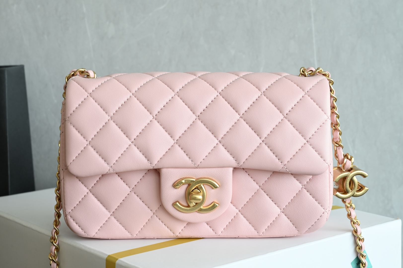 Chanel 25B double C buckle flap bag