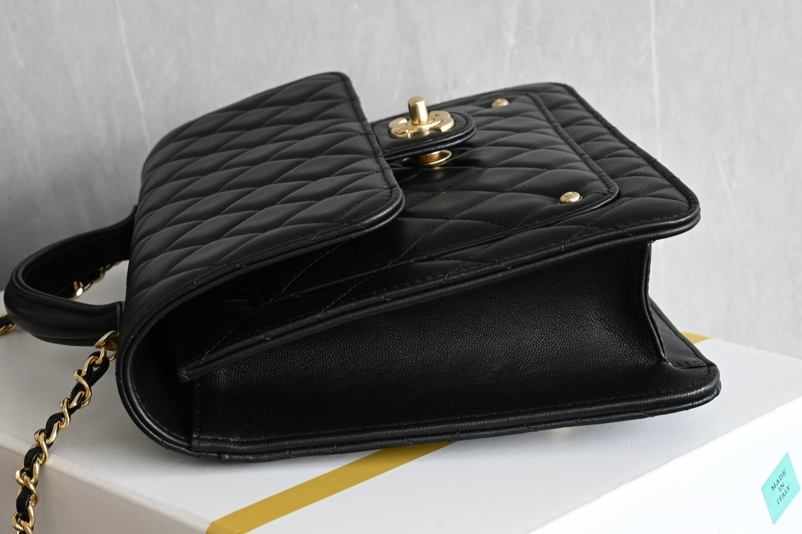 Chanel 25B Rivet Messenger Backpack