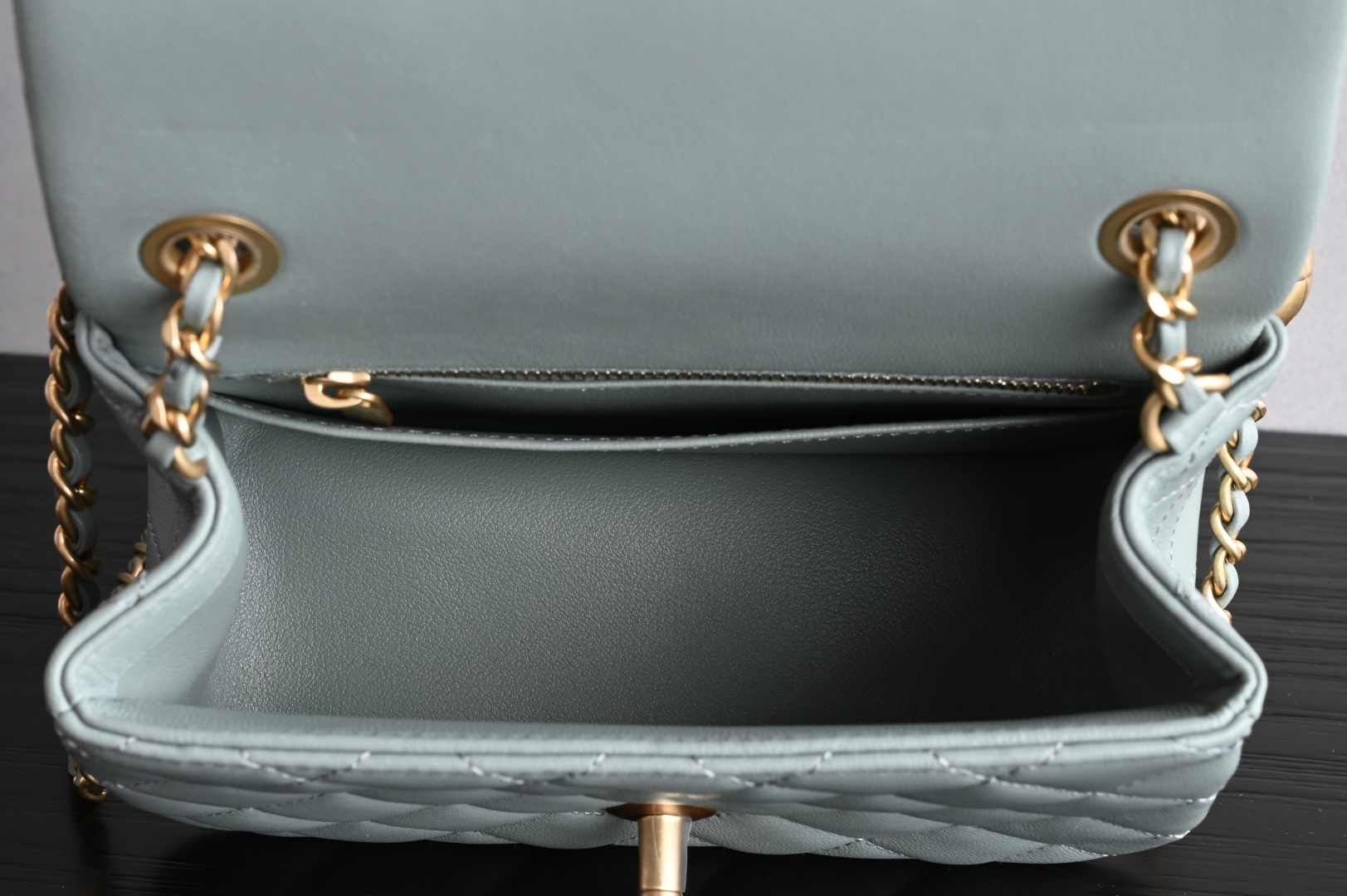 Chanel 25A Gold Ball Flap Bag