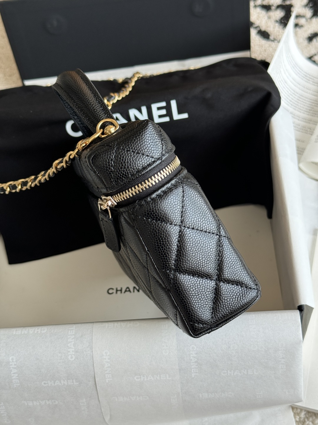 Chanel 25P cosmetic bag