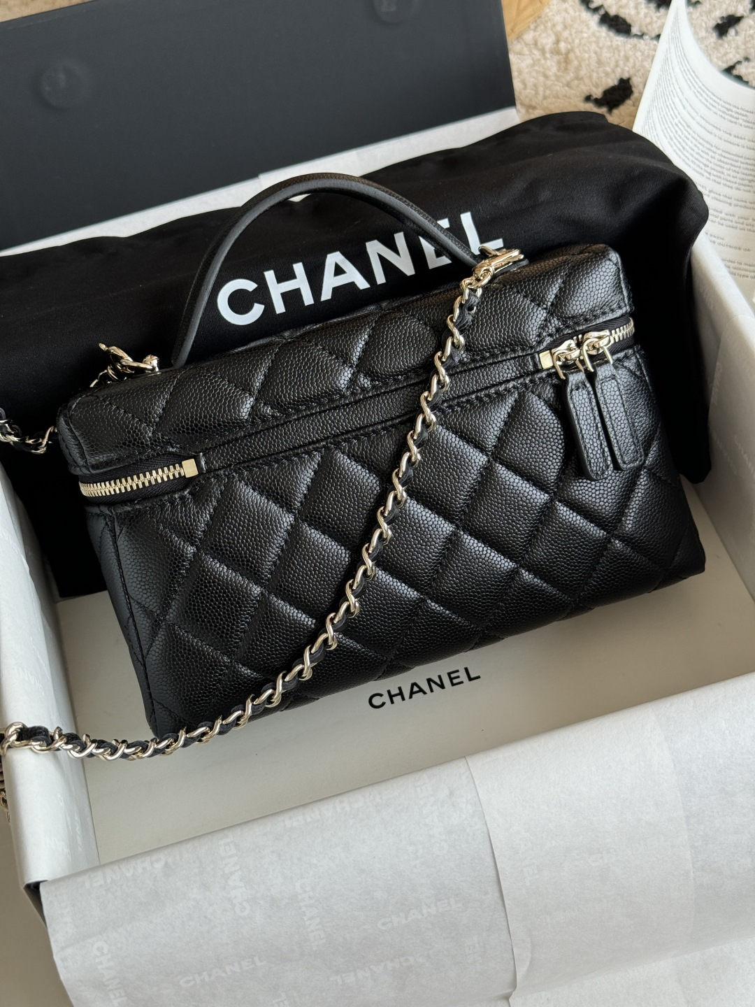 Chanel 25P Limited Edition Heart Rhinestone Bag