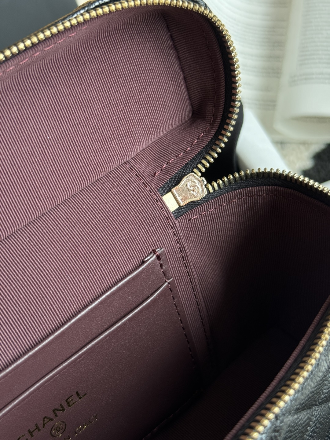 Chanel 25C Caviar Box Bag