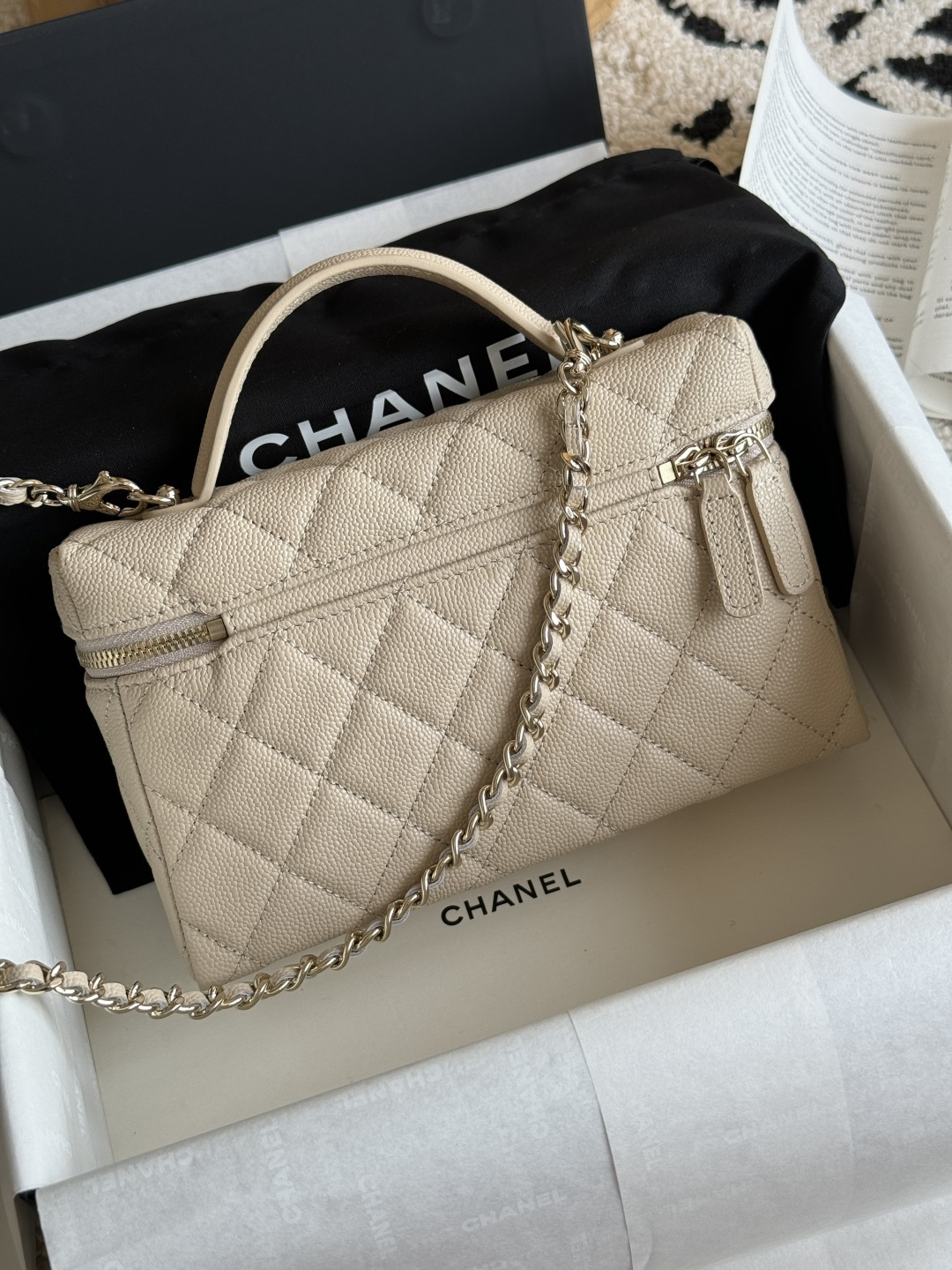 Chanel 25P Limited Edition Heart Rhinestone Bag