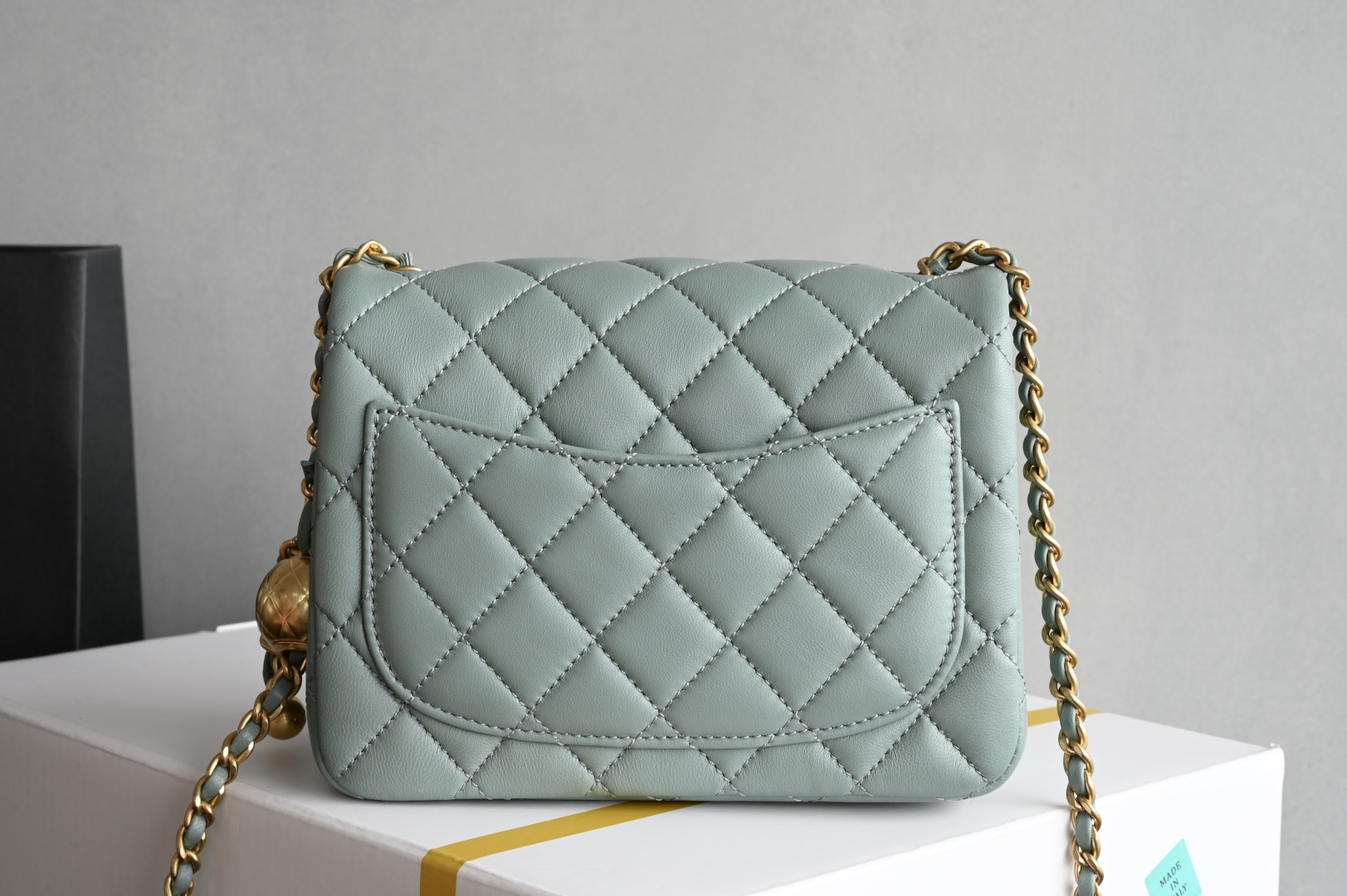 Chanel 25A Gold Ball Flap Bag