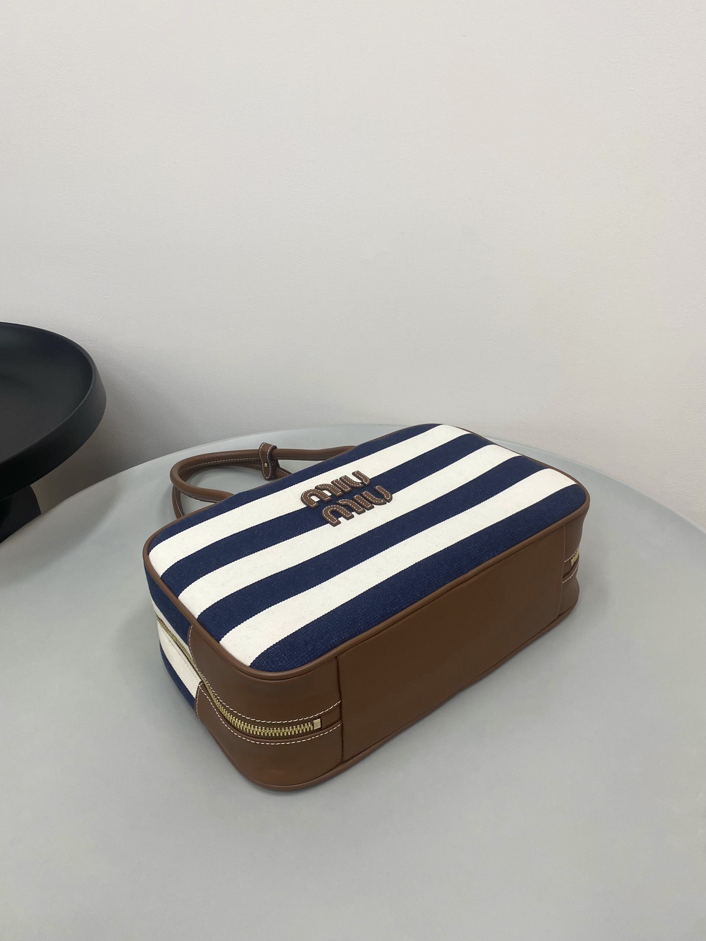 MiMiu new canvas briefcase