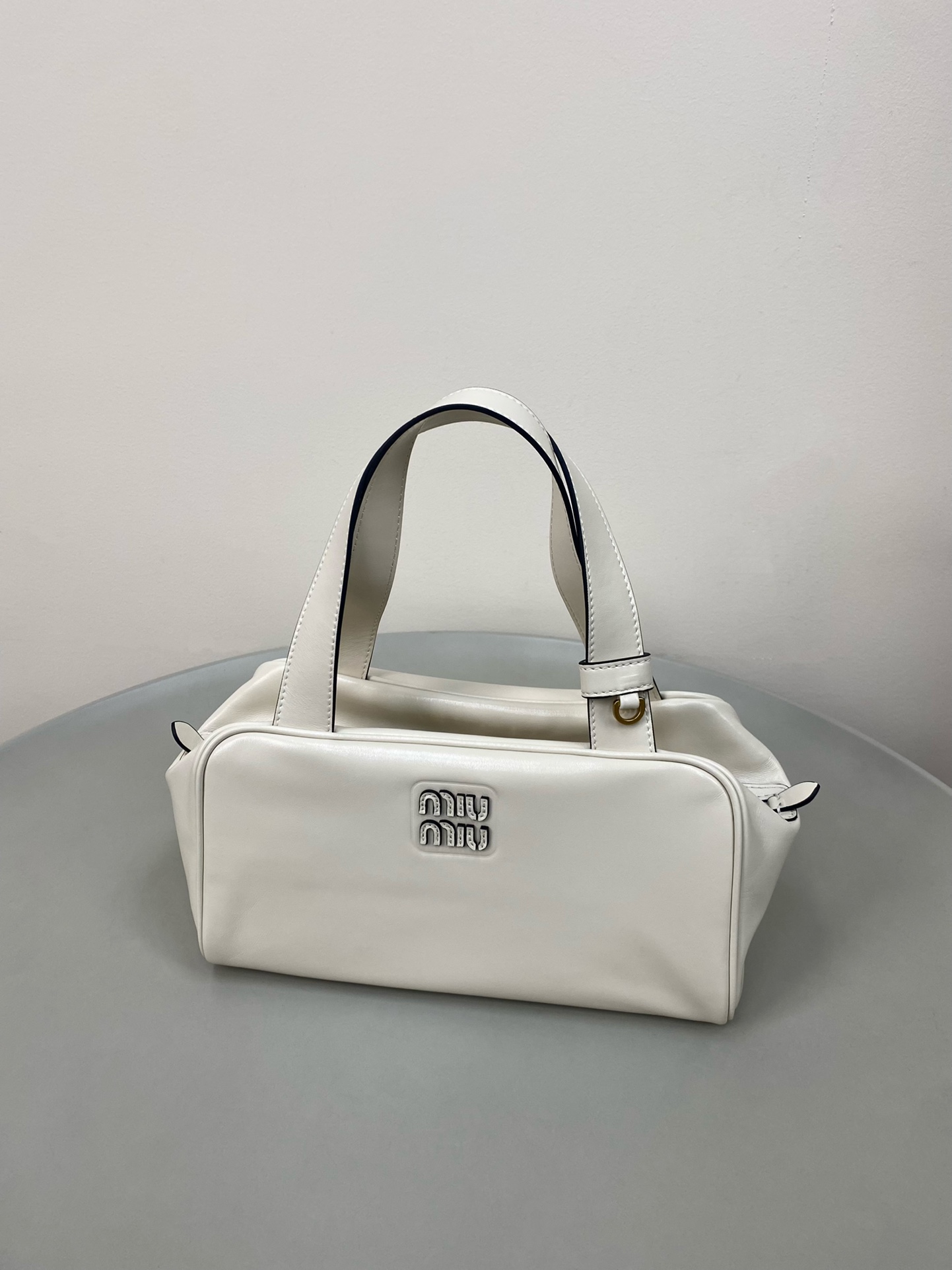 MiuMiu FW25 Bauletto leather handbag