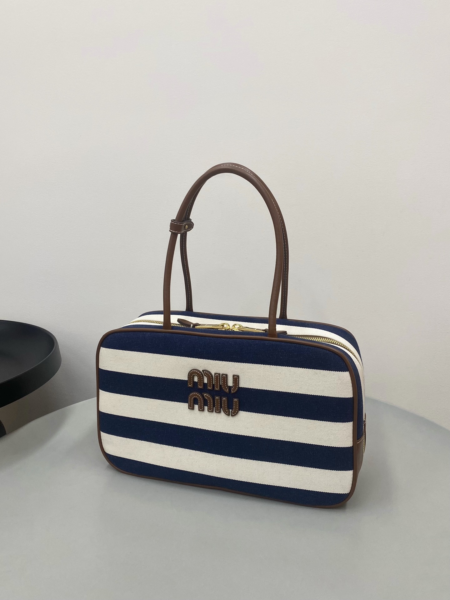 MiMiu new canvas briefcase
