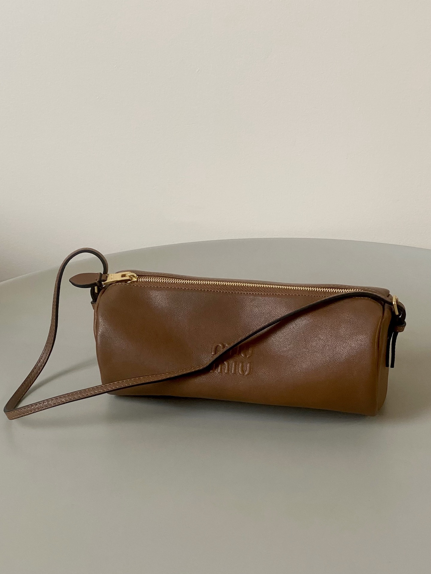 MiuMiu mini small cylindrical bag