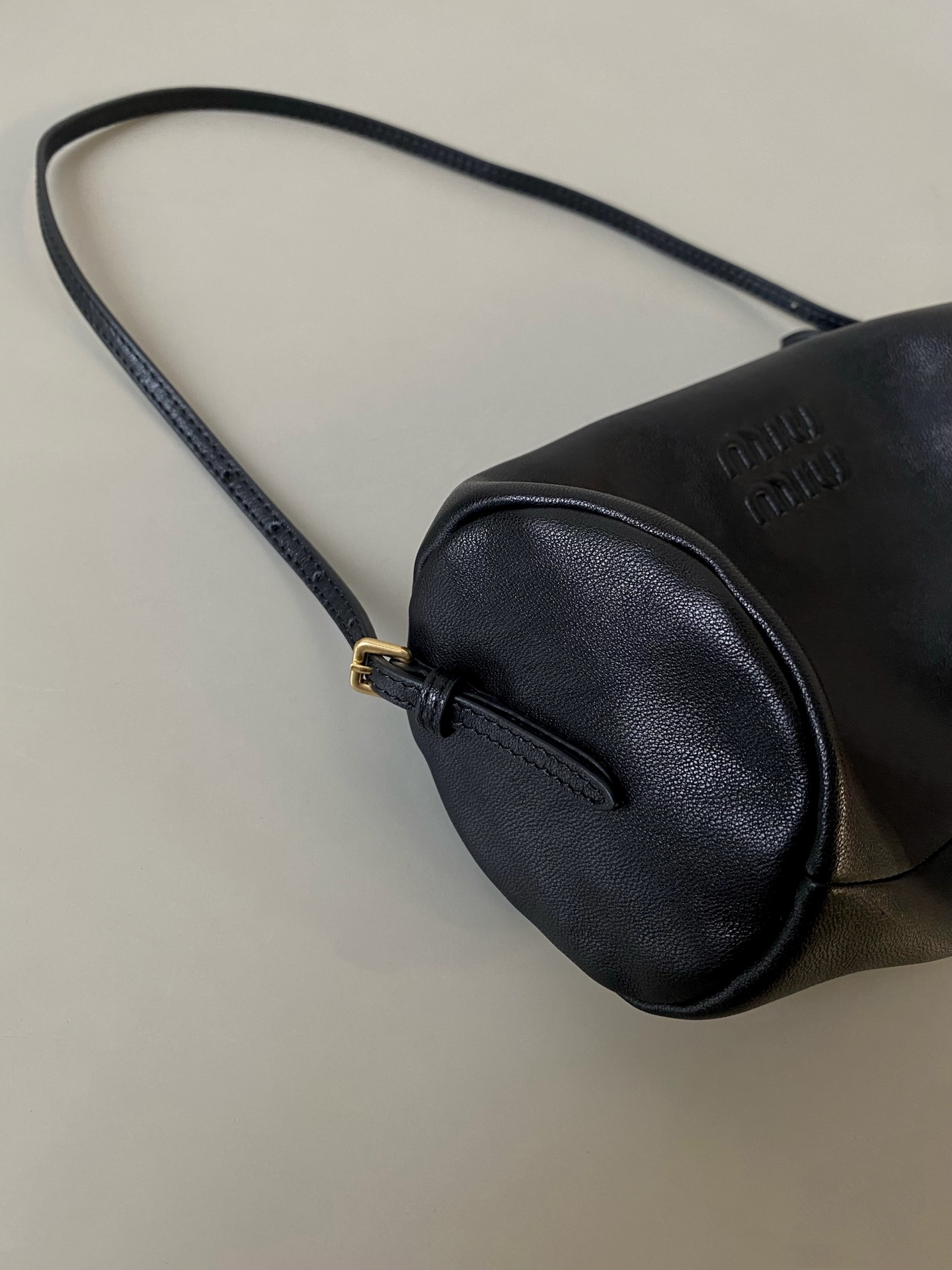 MiuMiu mini small cylindrical bag