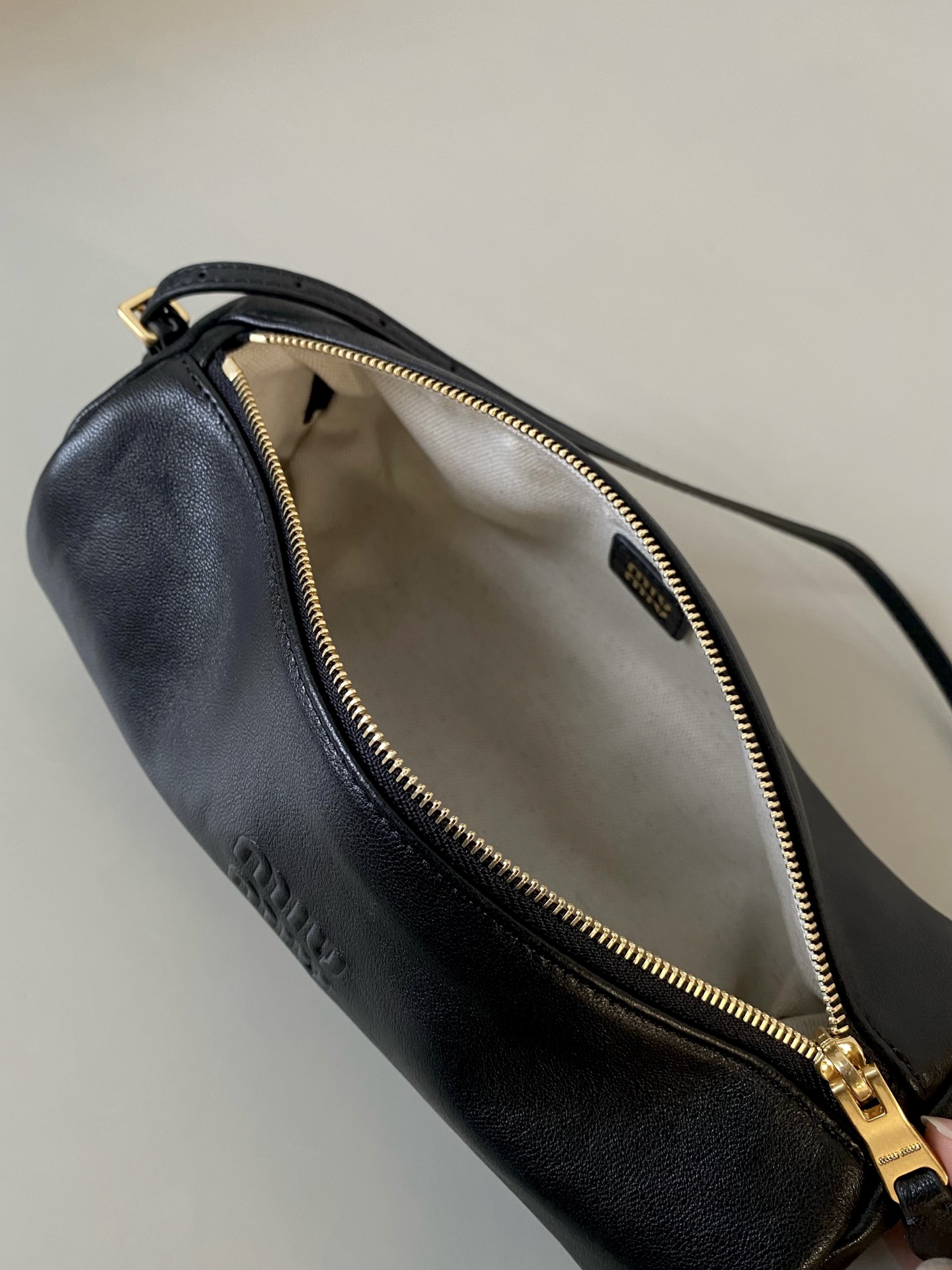 MiuMiu mini small cylindrical bag