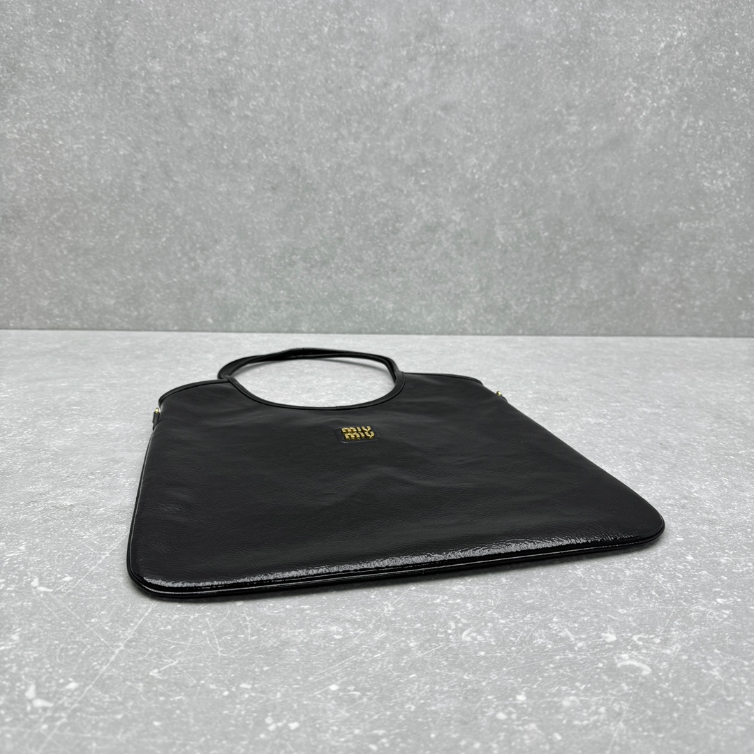 MiuMiu Limited Edition Patent Leather Tote Bag