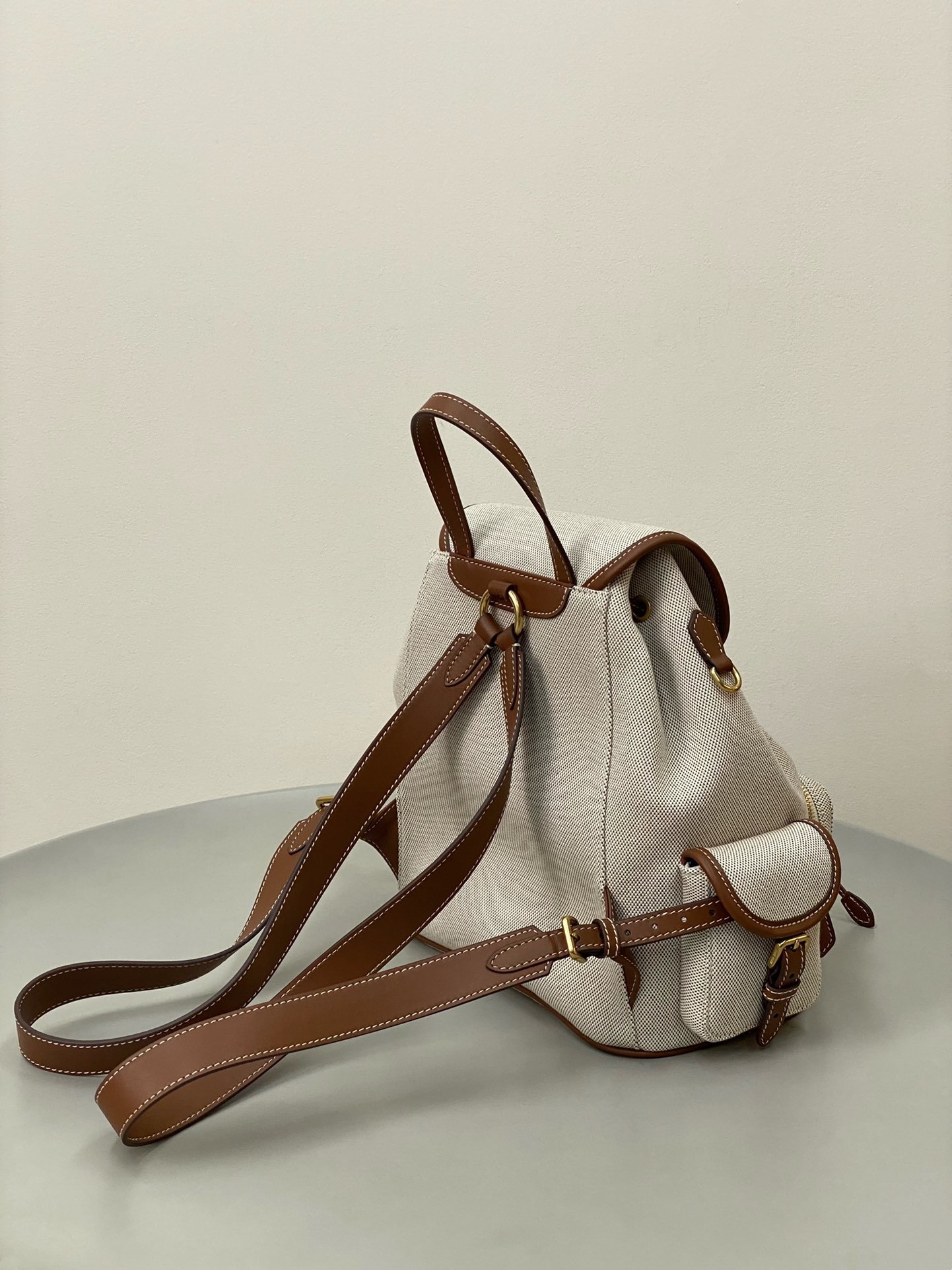 Miu Miu Canvas Backpack