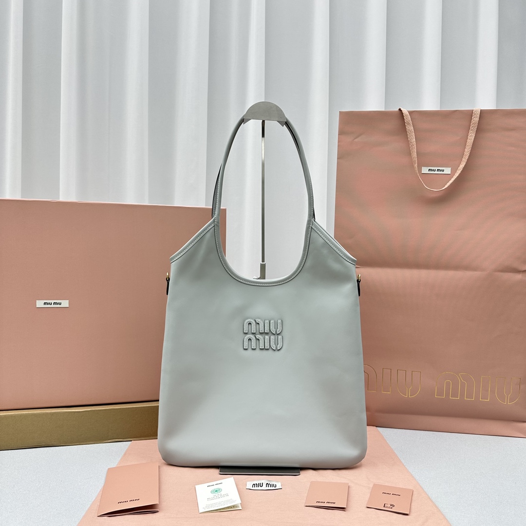 MiuMiu Limited Edition Embossed Tote Bag