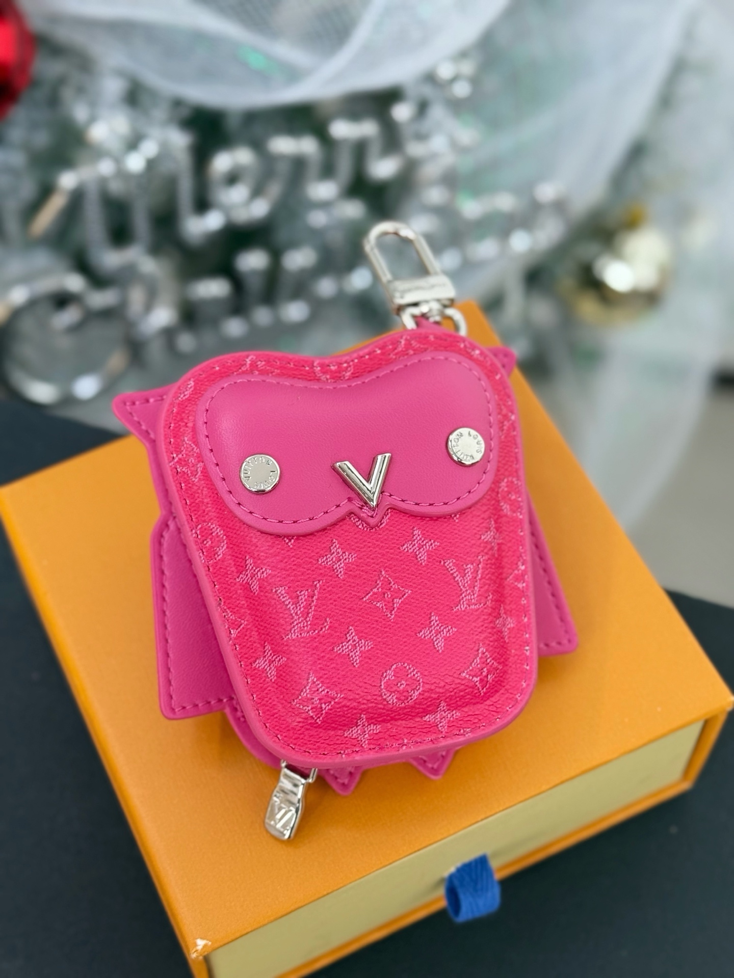 Louis Vuitton owl pendant