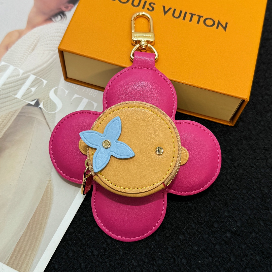 Louis Vuitton Vivienne Sunflower Coin Purse Charm​