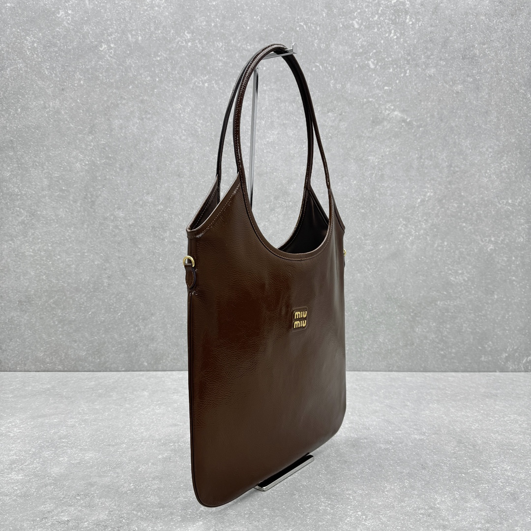 MiuMiu Limited Edition Patent Leather Tote Bag