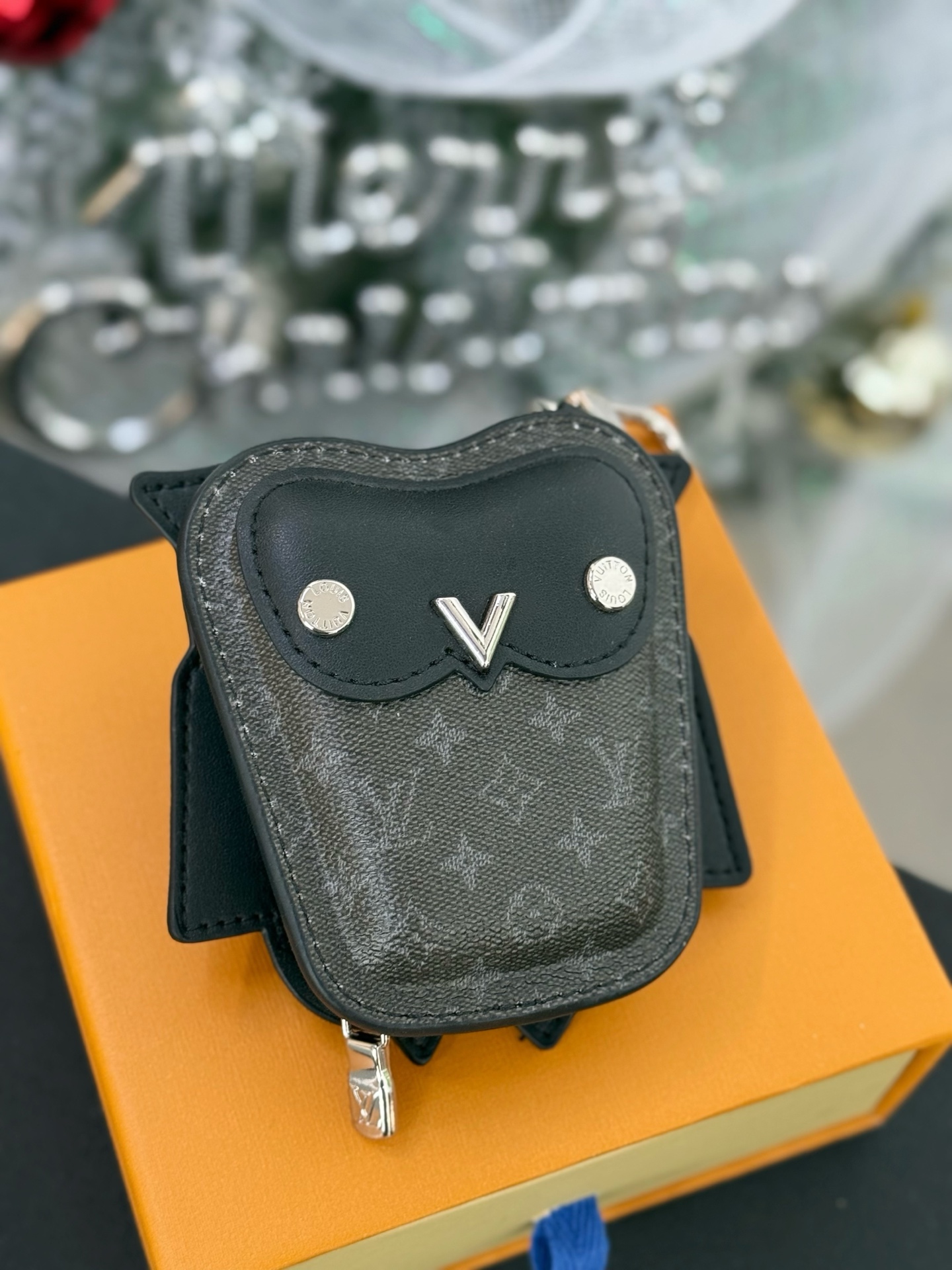 Louis Vuitton owl pendant