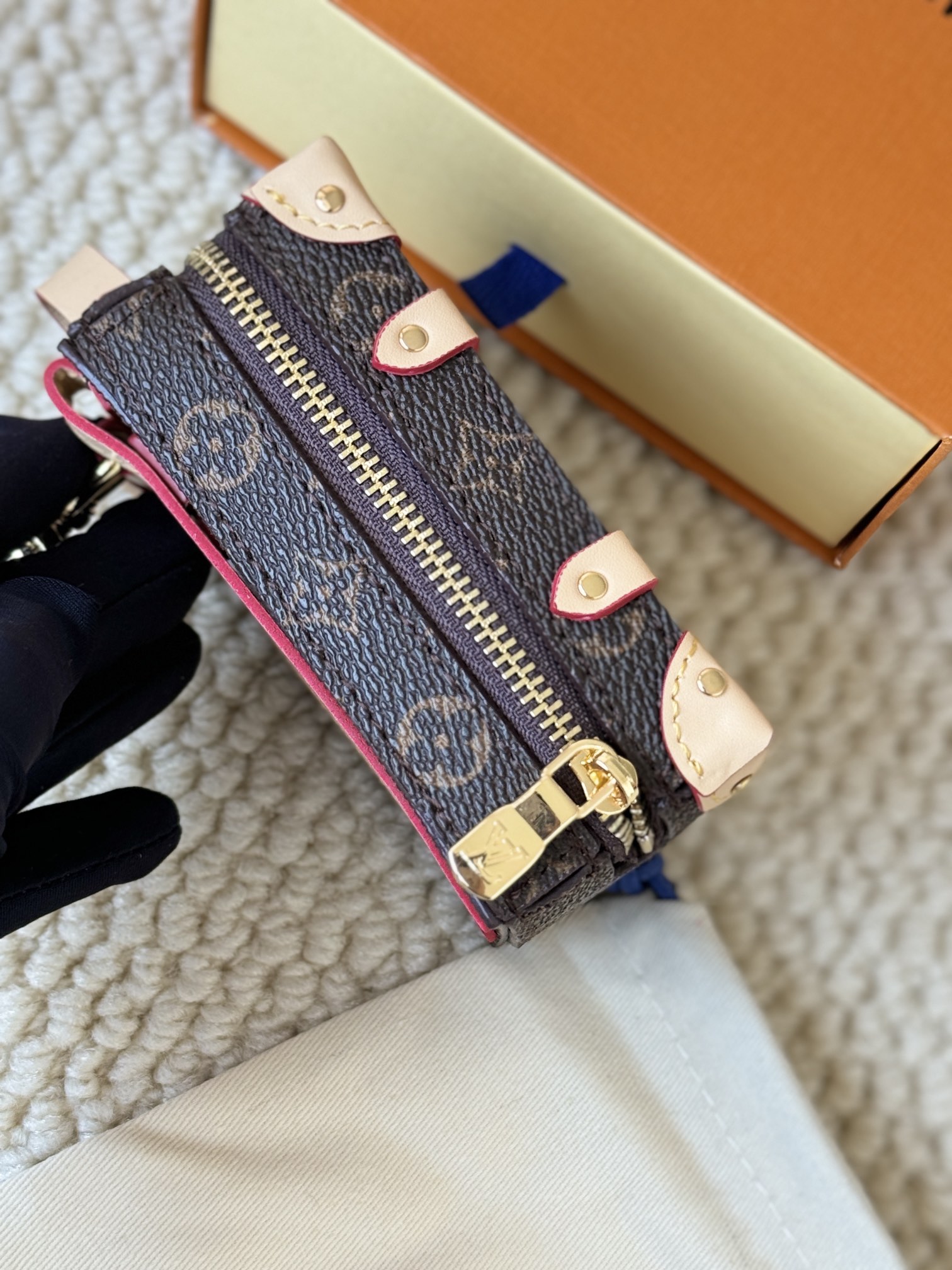 LV Mini Backpack Keychain Pendant