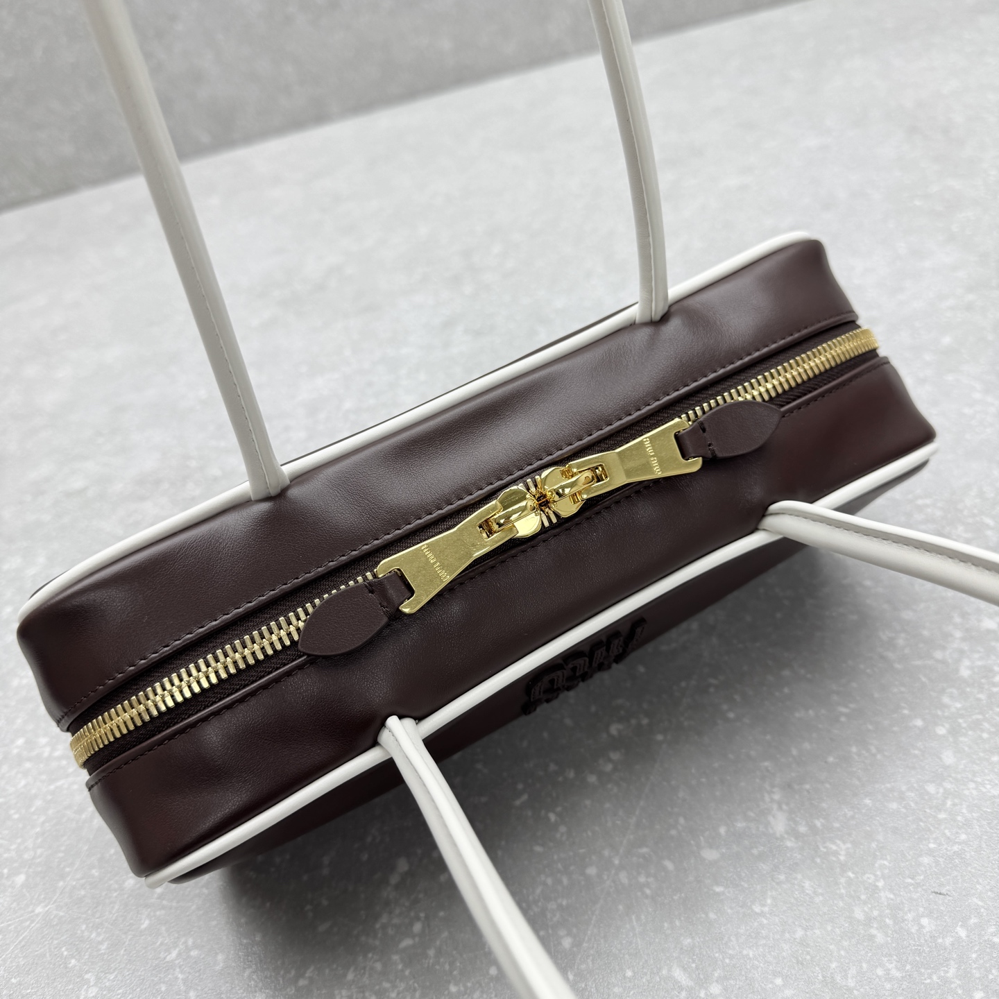 MIUMIU Beau long handle bowling bag