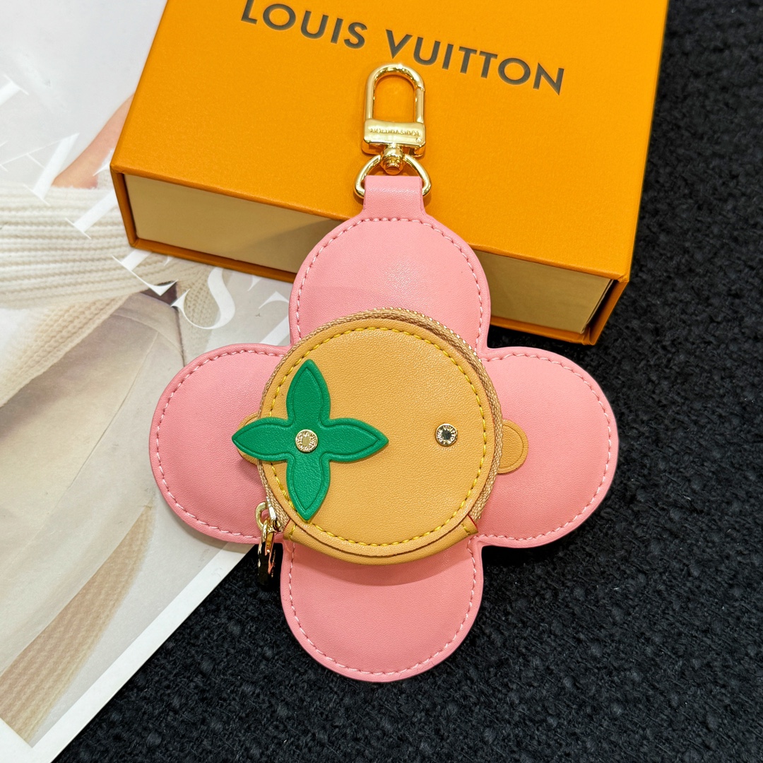 Louis Vuitton Vivienne Sunflower Coin Purse Charm​