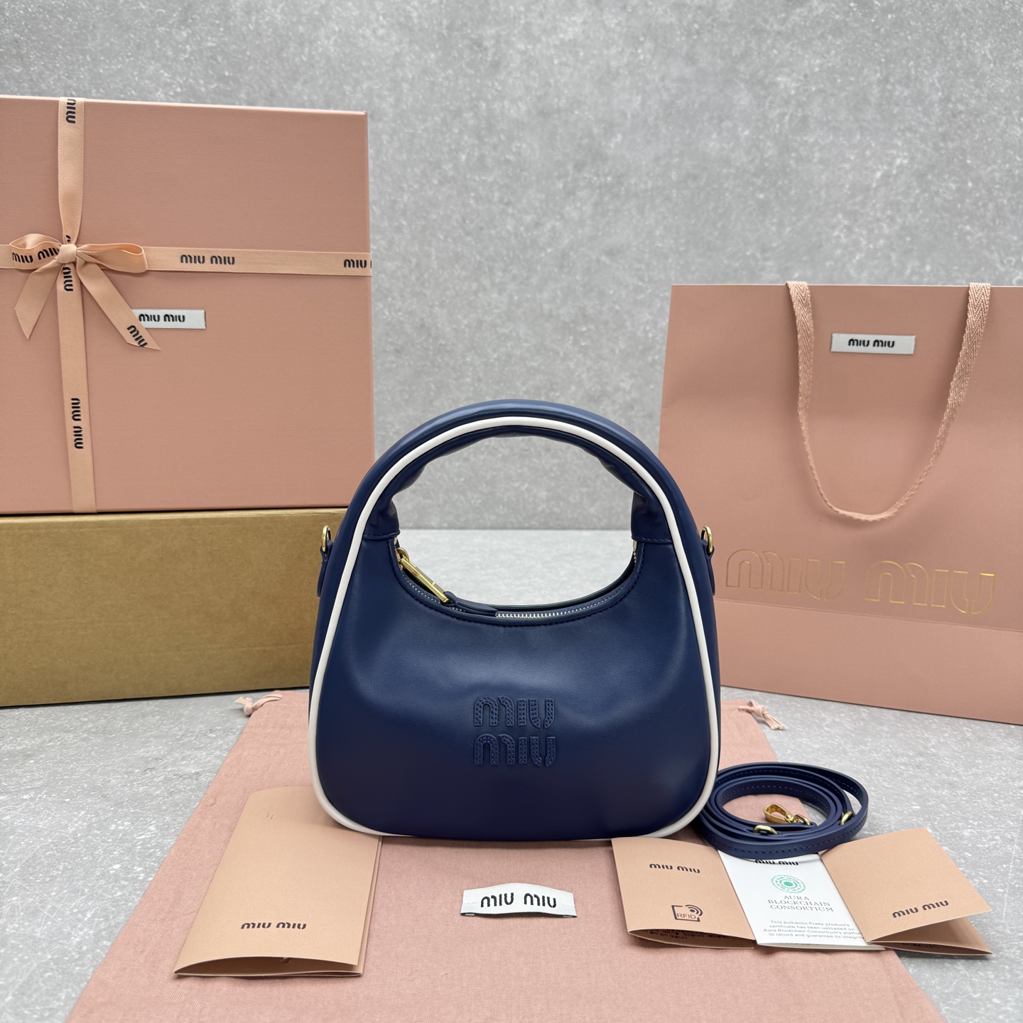 MiuMiu Wander Crescent bag
