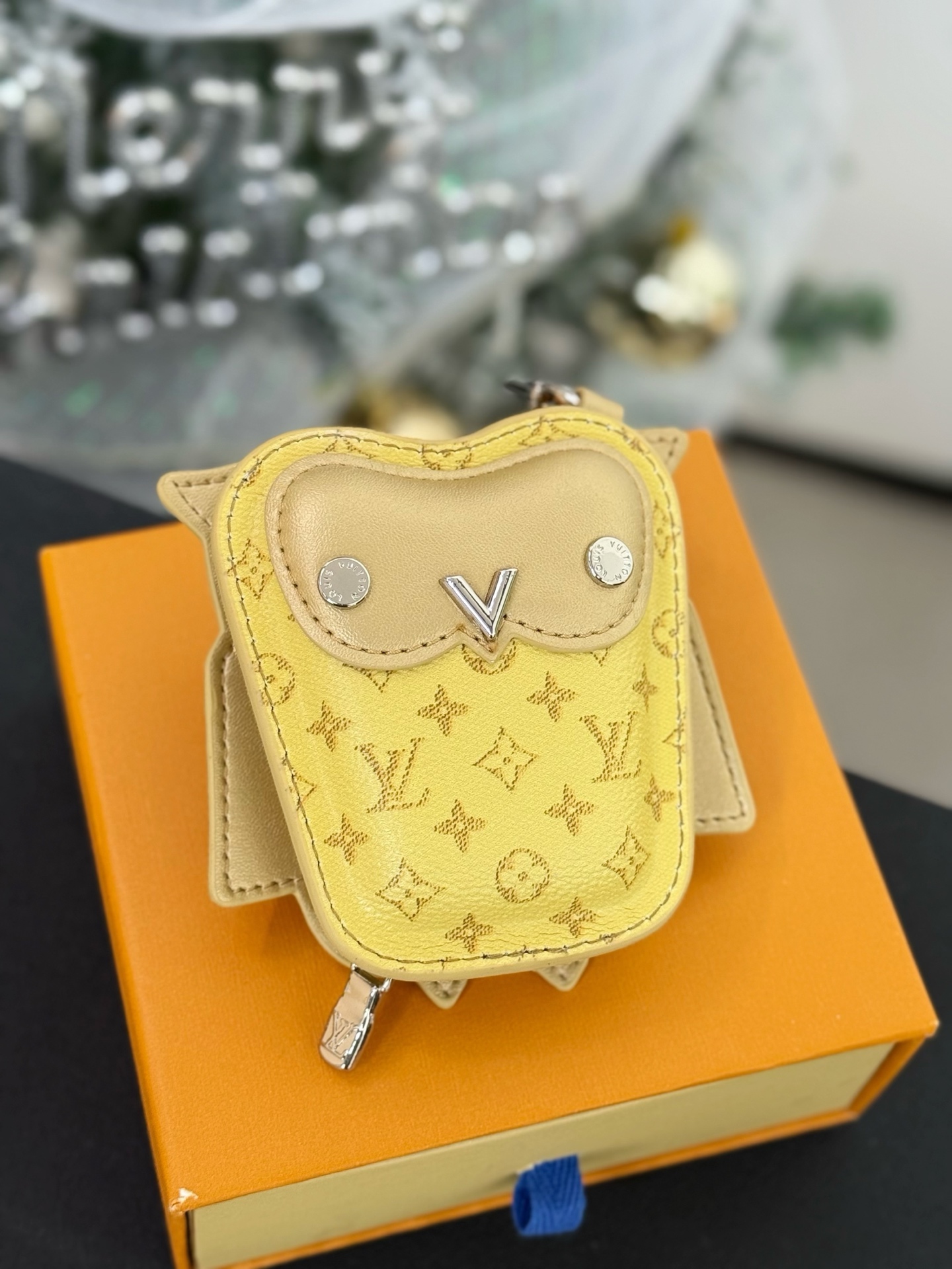 Louis Vuitton owl pendant