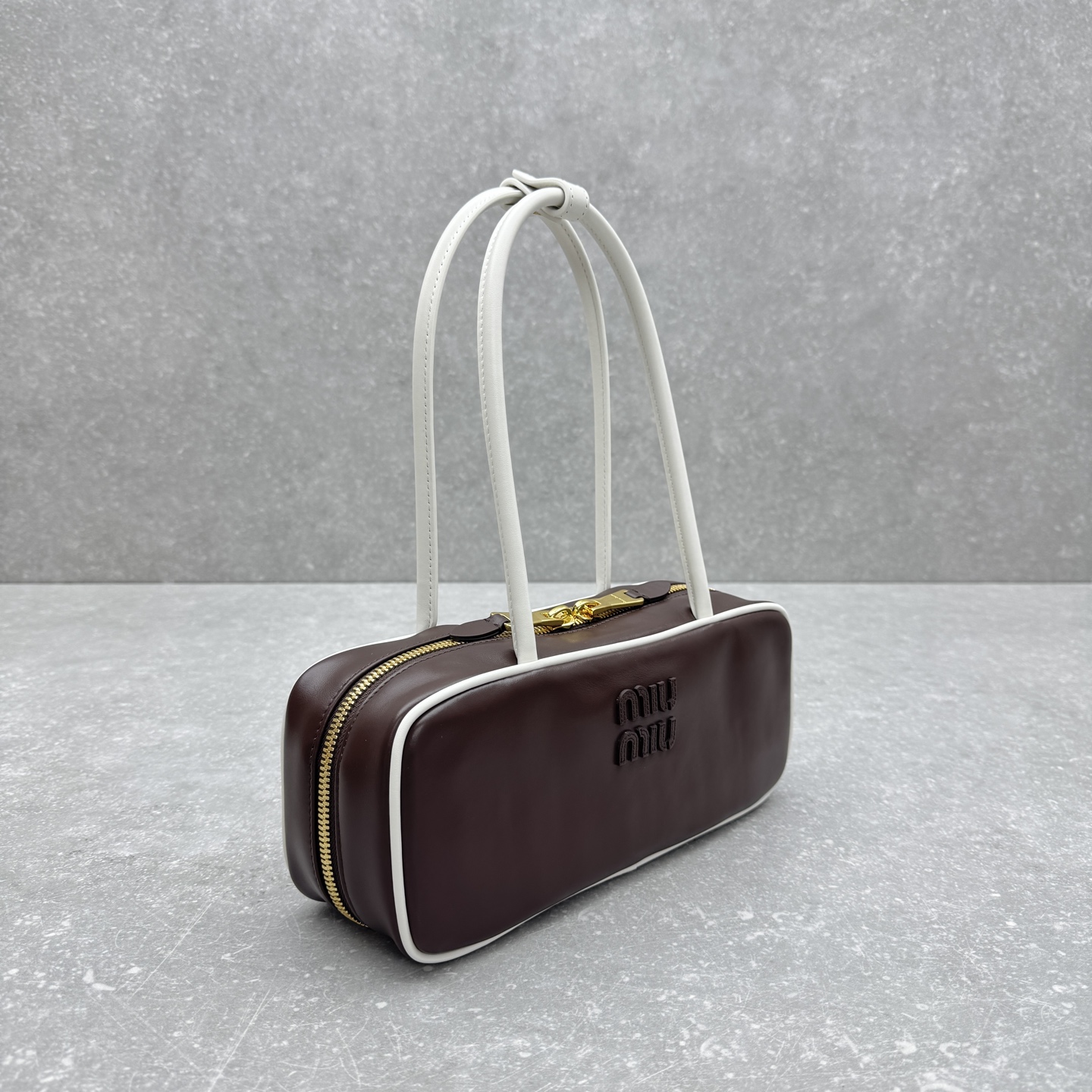 MIUMIU Beau long handle bowling bag